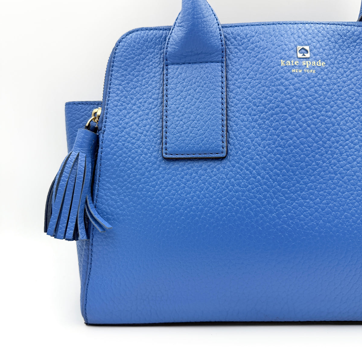 Kate Spade New York Southport Avenue Lydia Satchel Handbag Blue