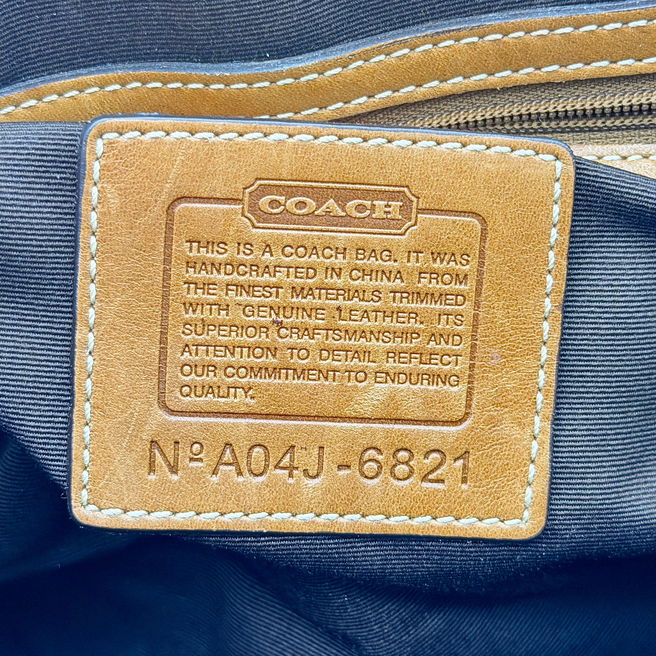 Coach Y2K Signature Soho Shoulder Bag Beige/Tan