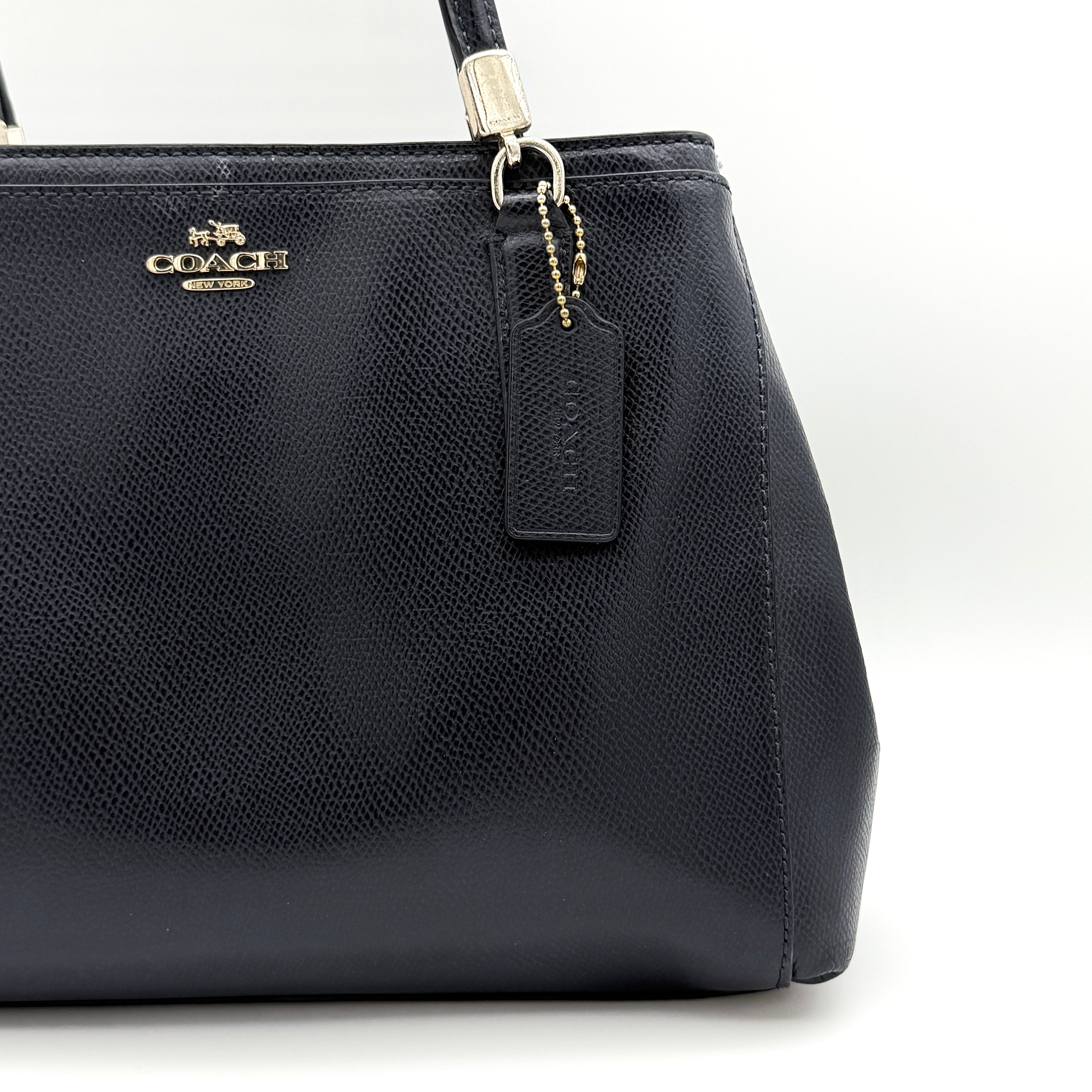 Coach 2Way Christie Carryall Handbag Black
