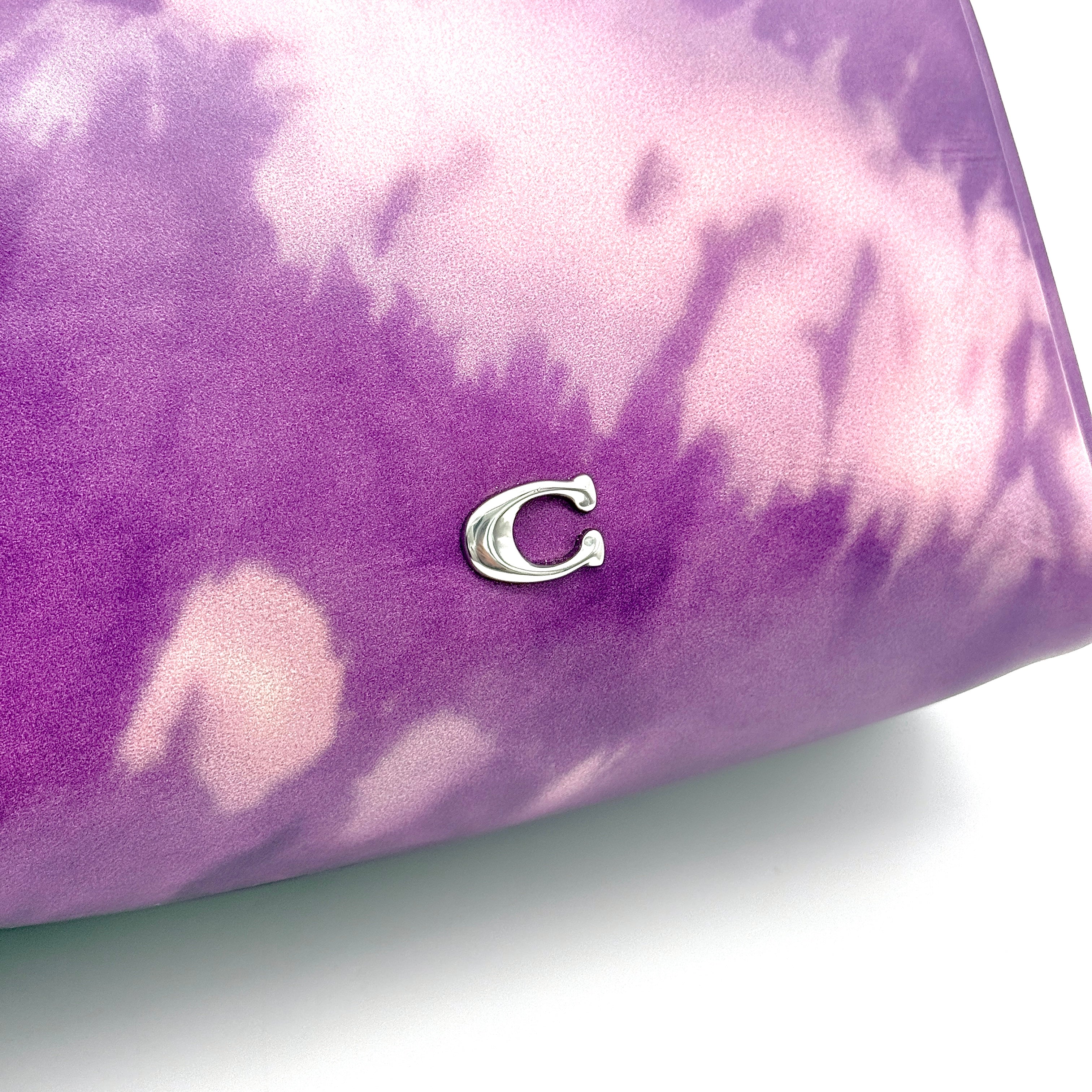 Coach Essential Cosmetic Pouch Tie-Dye Purple
