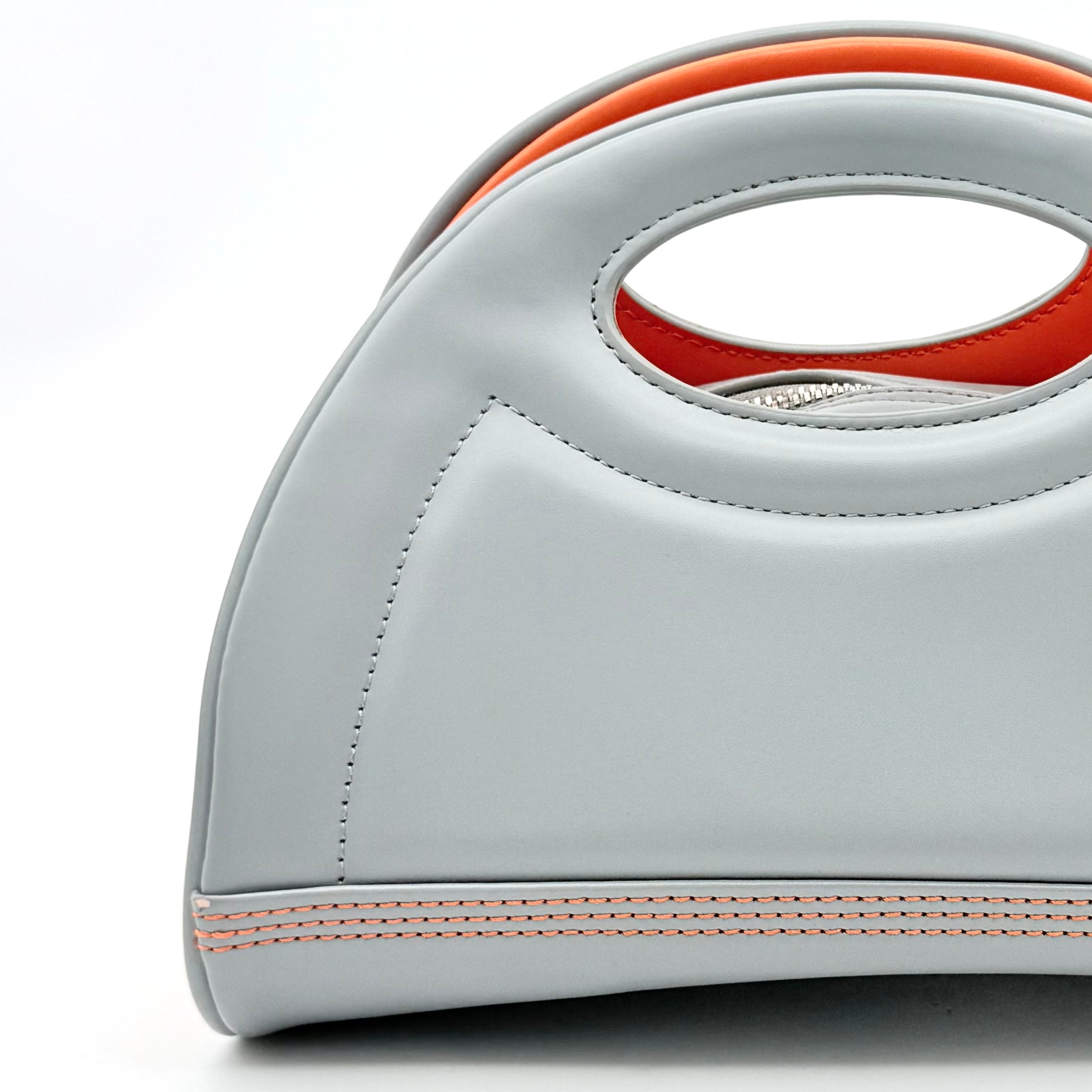 Diesel 2Way Graphic Moon Handbag Grey/Orange