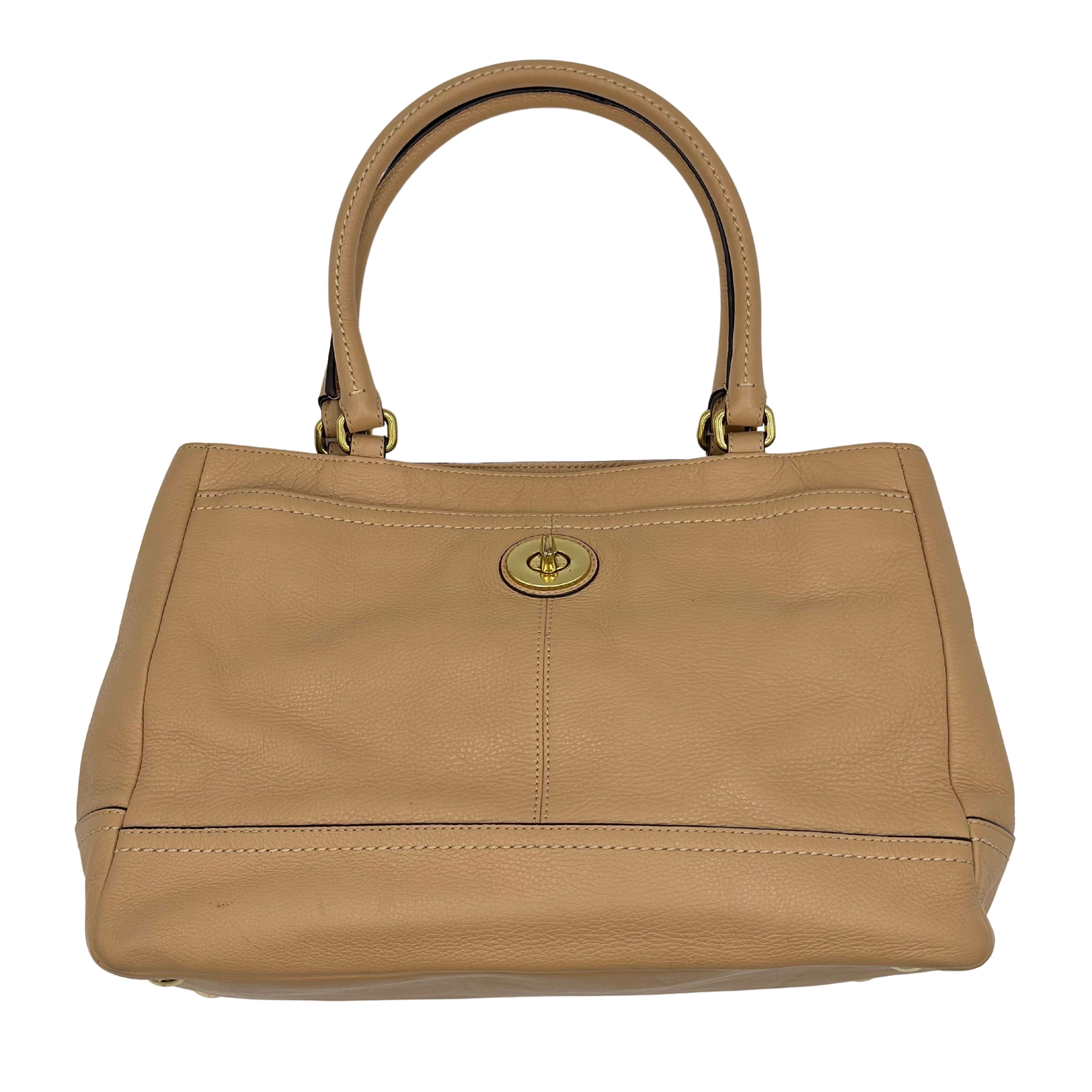 Coach Park Carryall Shoulder Bag Brown