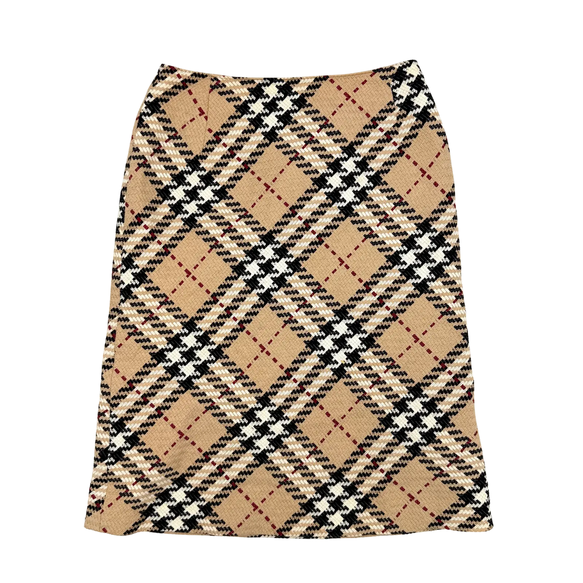 (40) Burberry London Nova Check Skirt