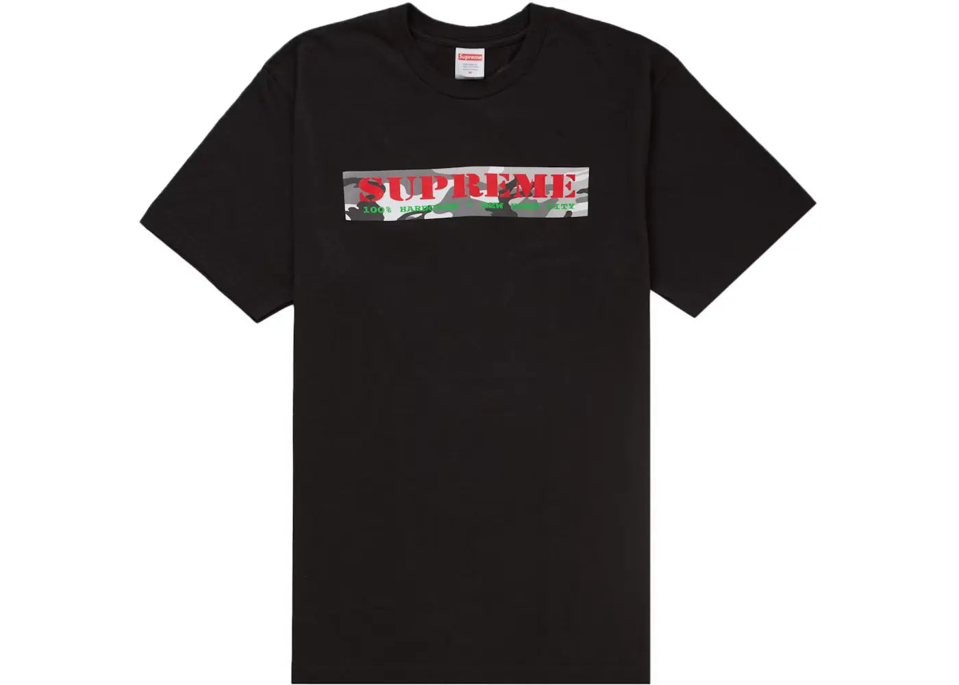 (L) Supreme Hardcore Tee Black