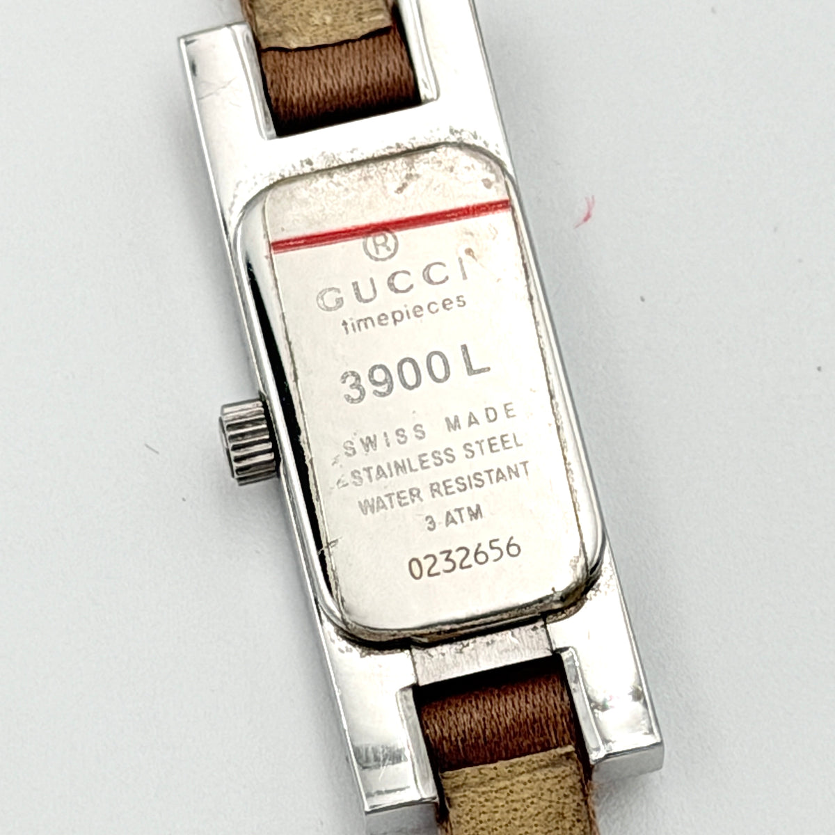Gucci 3900L GG Monogram Pink Dial Watch