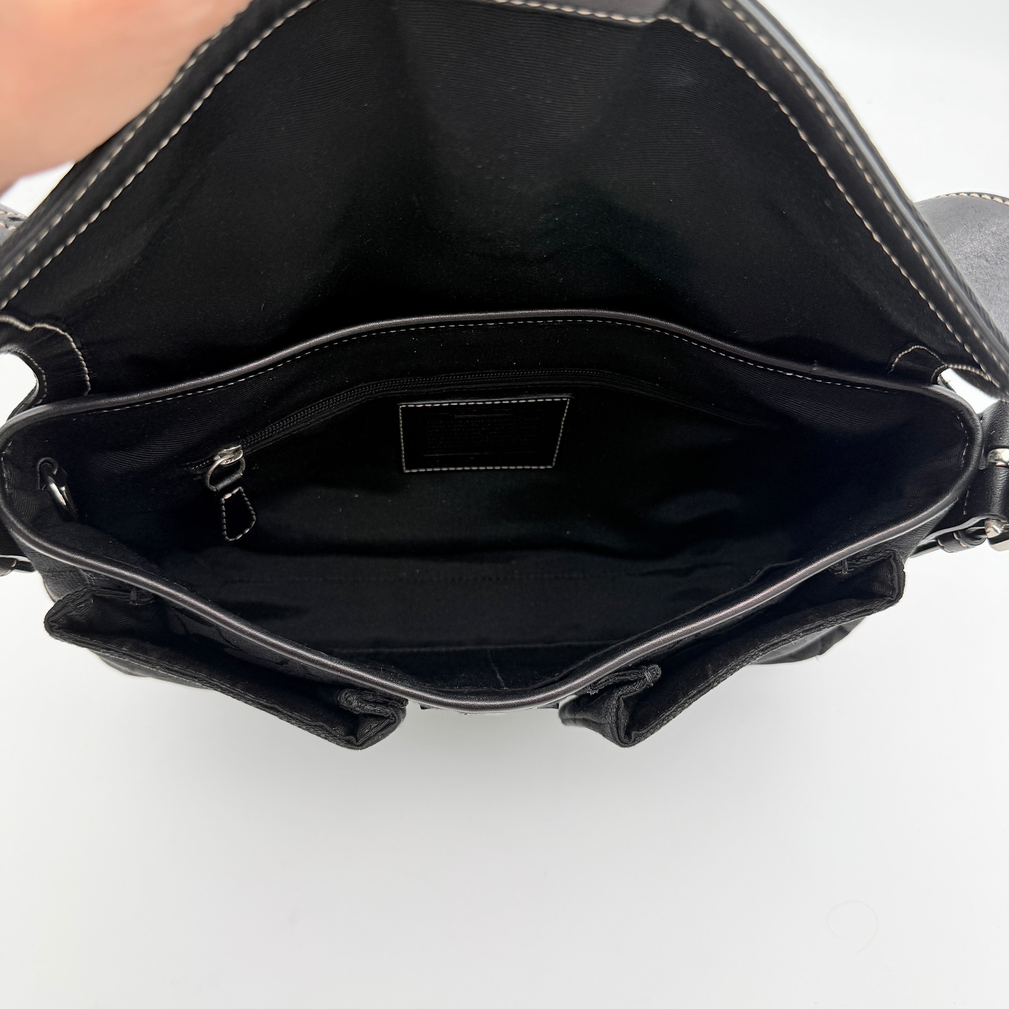 Coach Y2K Signature Soho Buckle Shoulder Bag Black