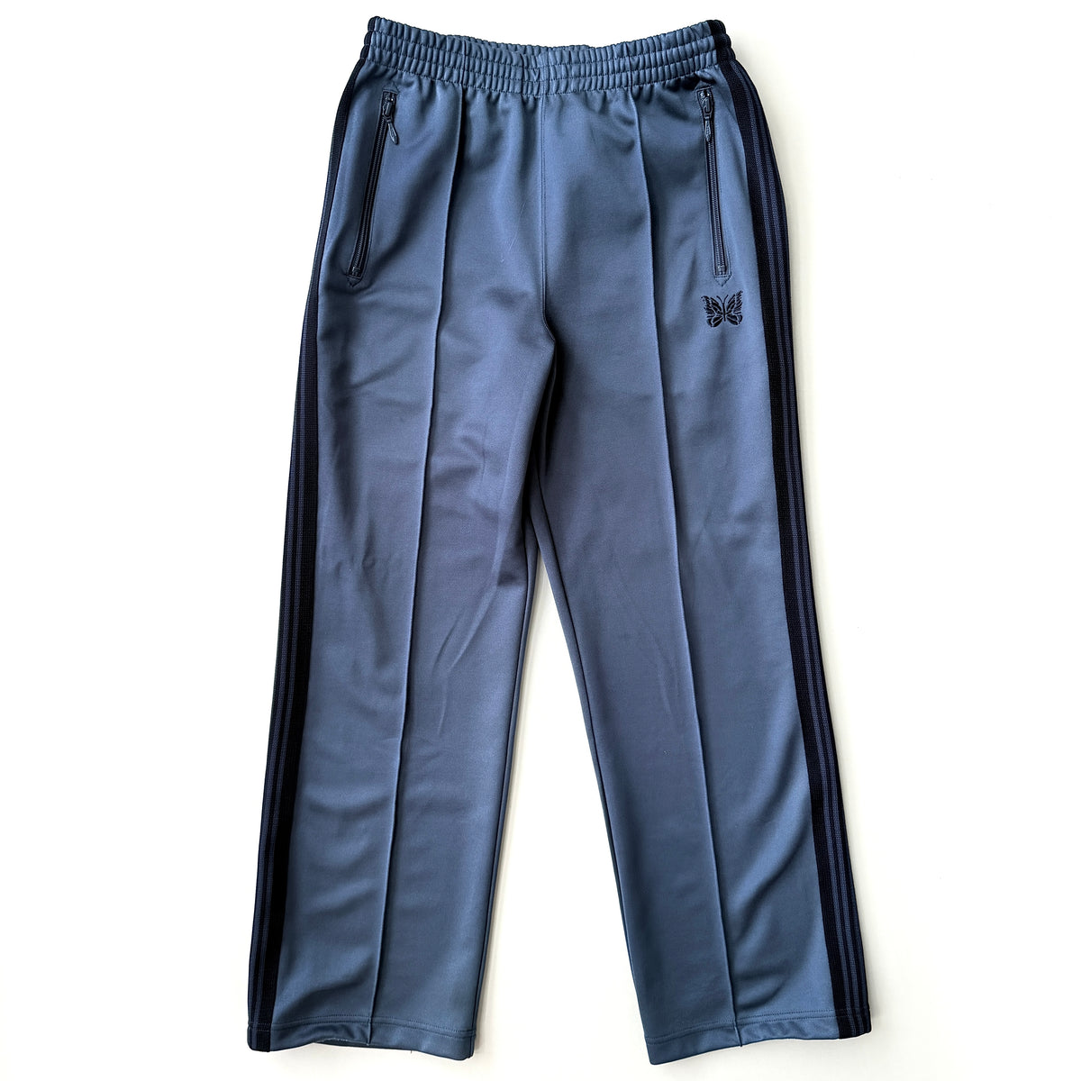 (S) Needles Poly Smooth Track Pants Blue