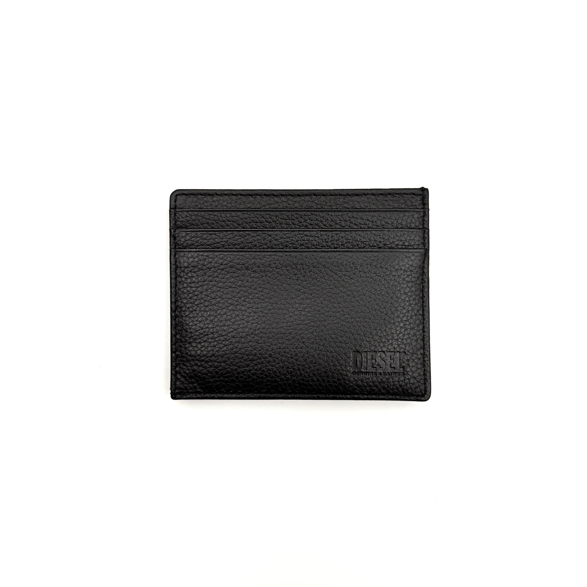 Diesel Johnny Leather Card Holder Black