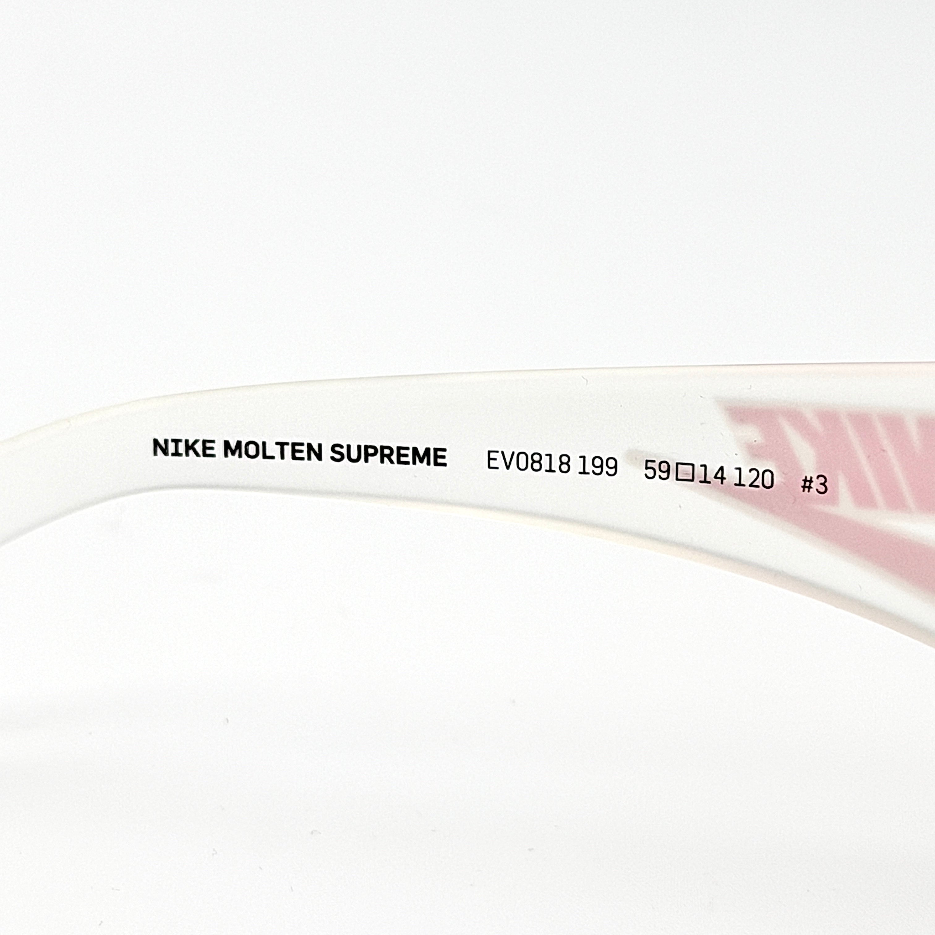 Supreme x Nike Molten Sunglasses Frosted White