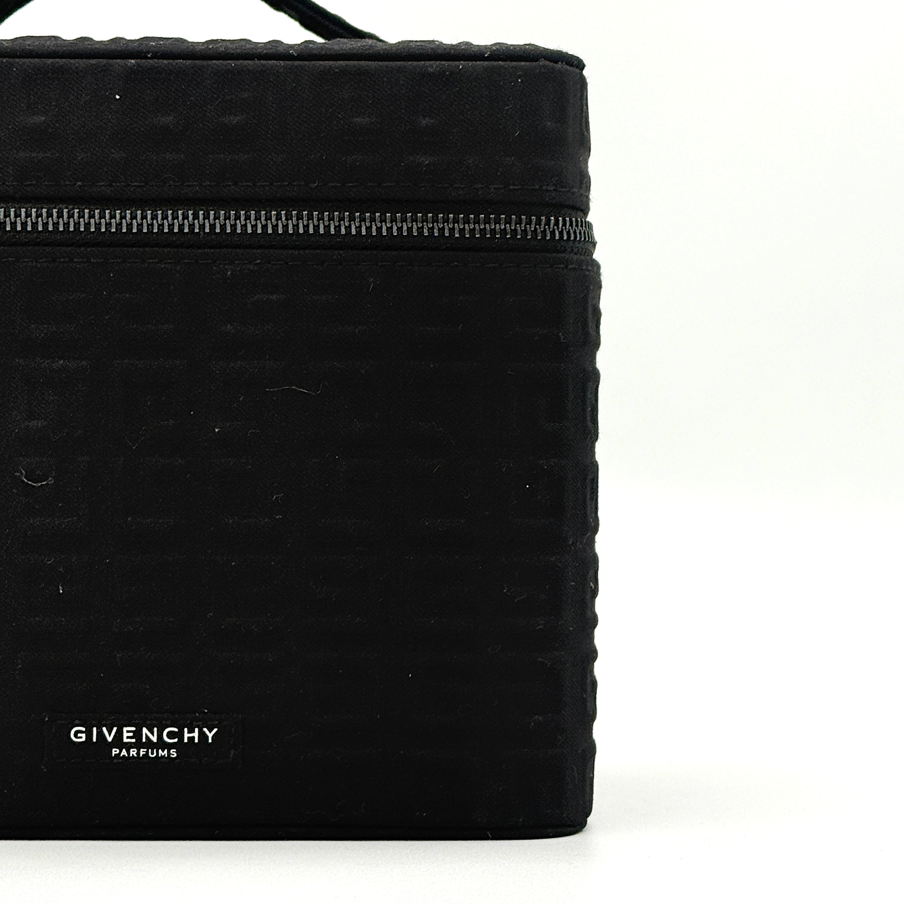 Givenchy 4G Monogram Embossed Logo Vanity Bag Black