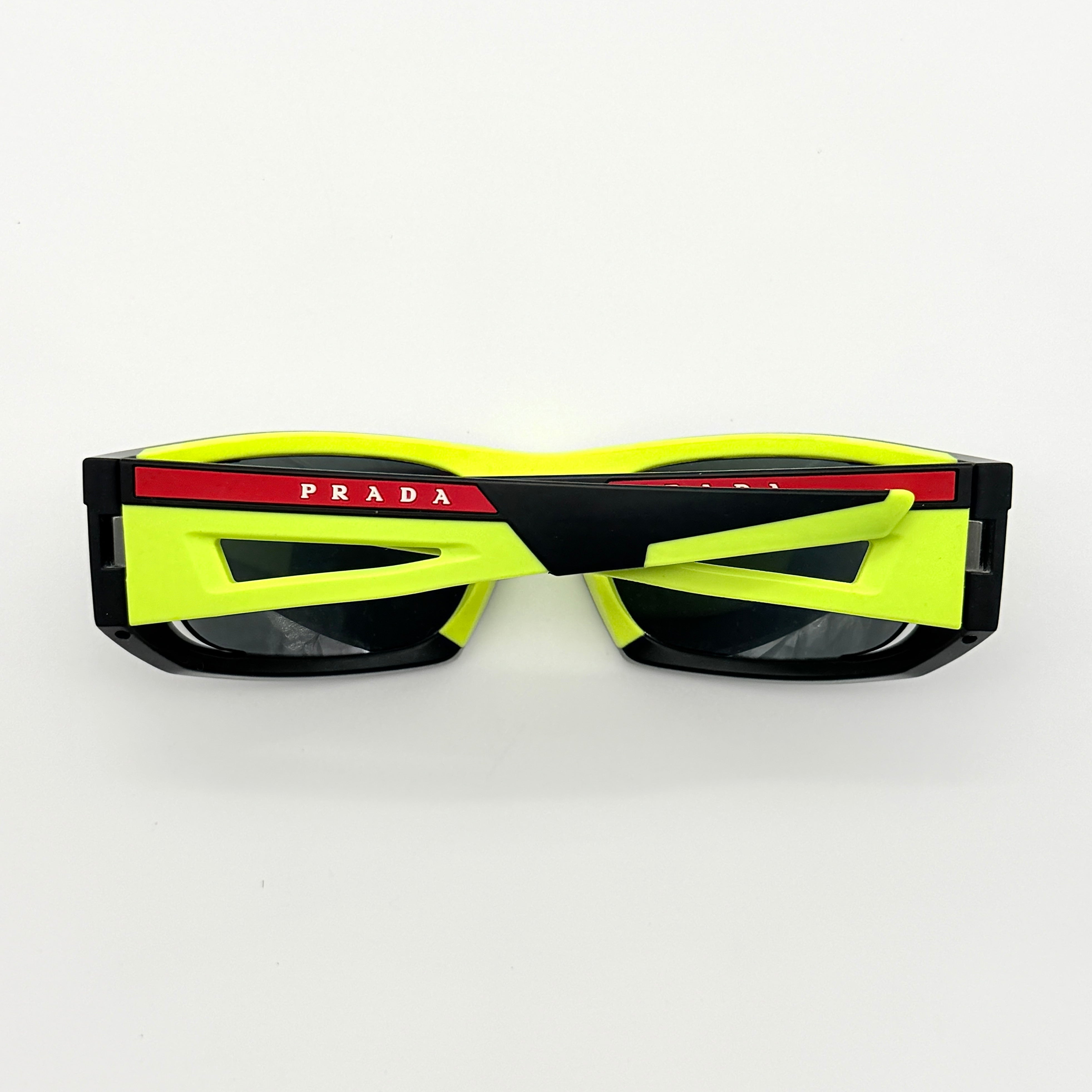 Prada Linea Rossa Impavid SPS02Y Sunglasses Neon Yellow/Black