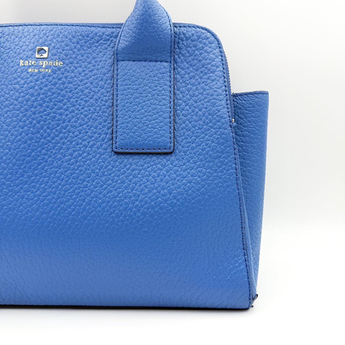 Kate Spade New York Southport Avenue Lydia Satchel Handbag Blue