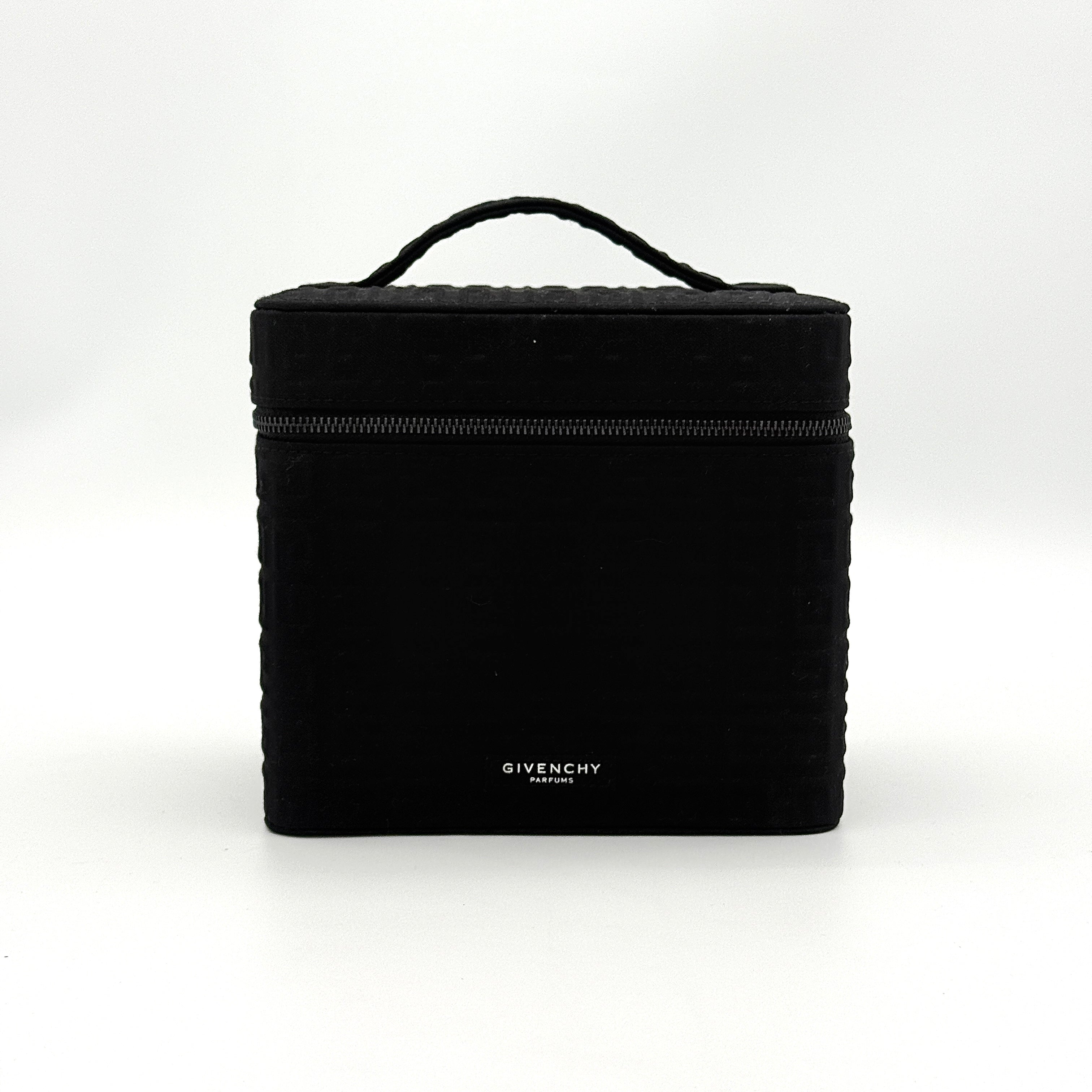 Givenchy 4G Monogram Embossed Logo Vanity Bag Black