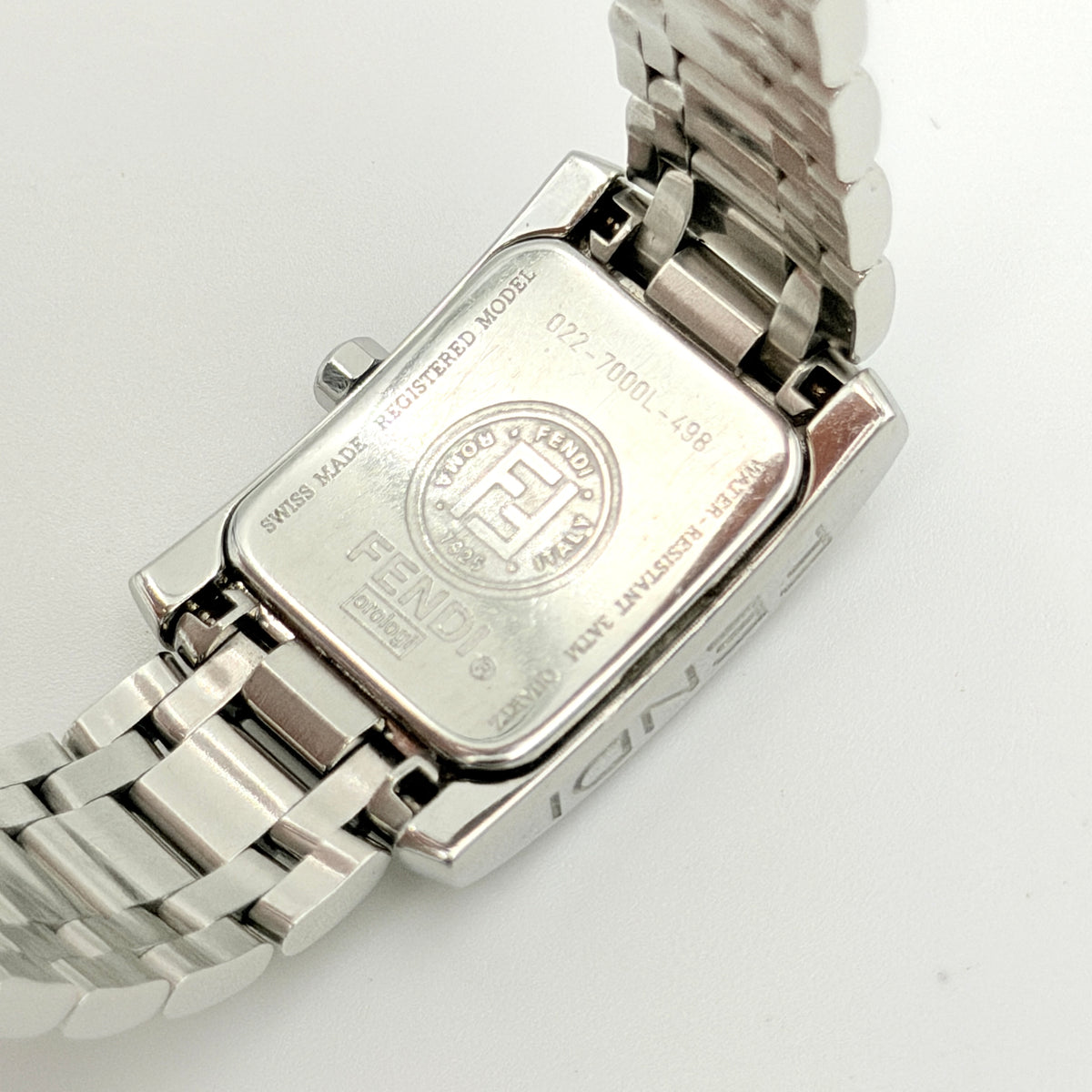 Fendi 7000L Stainless Steel Watch Silver
