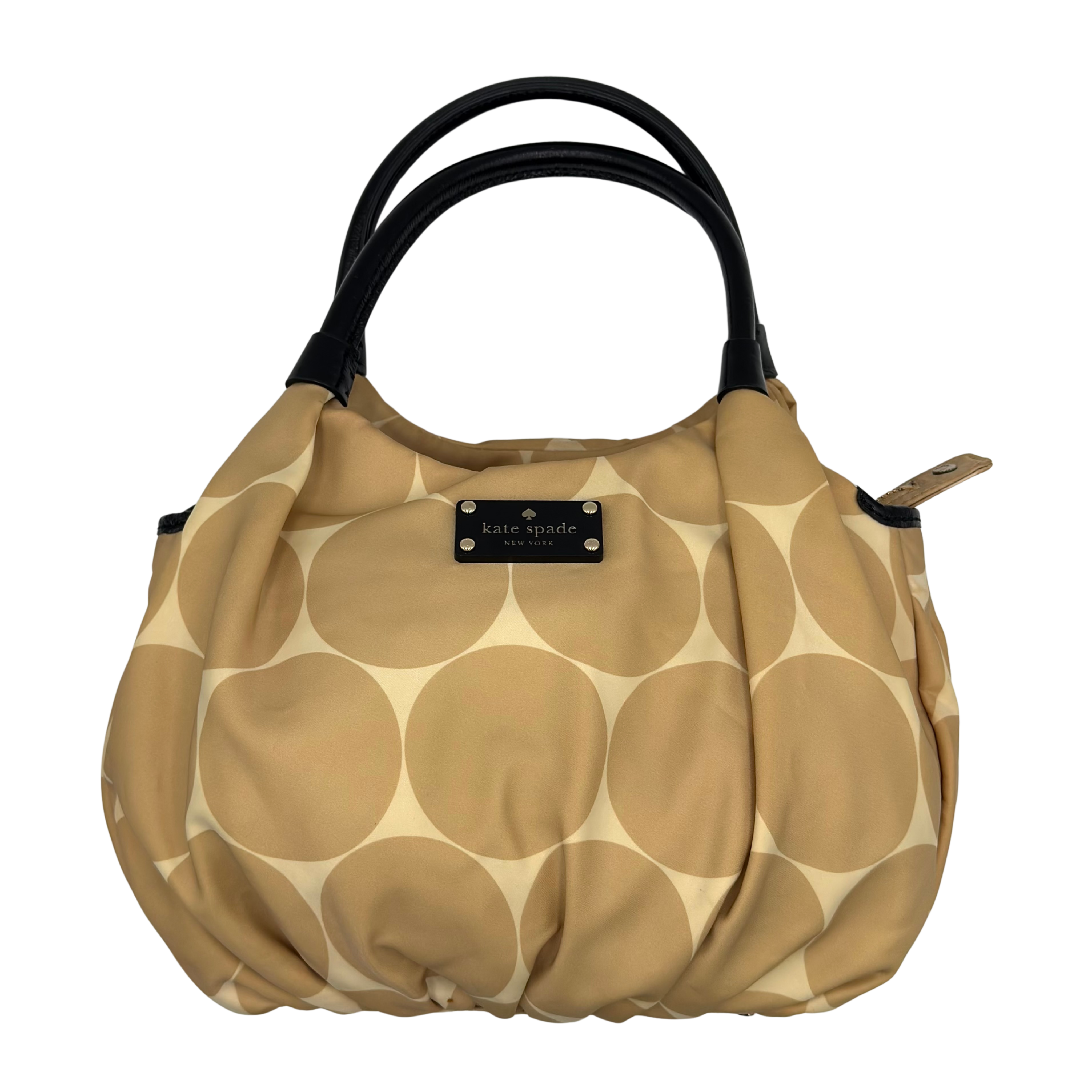 Kate Spade New York Deborah Dot Nylon Shoulder Bag Brown/Beige