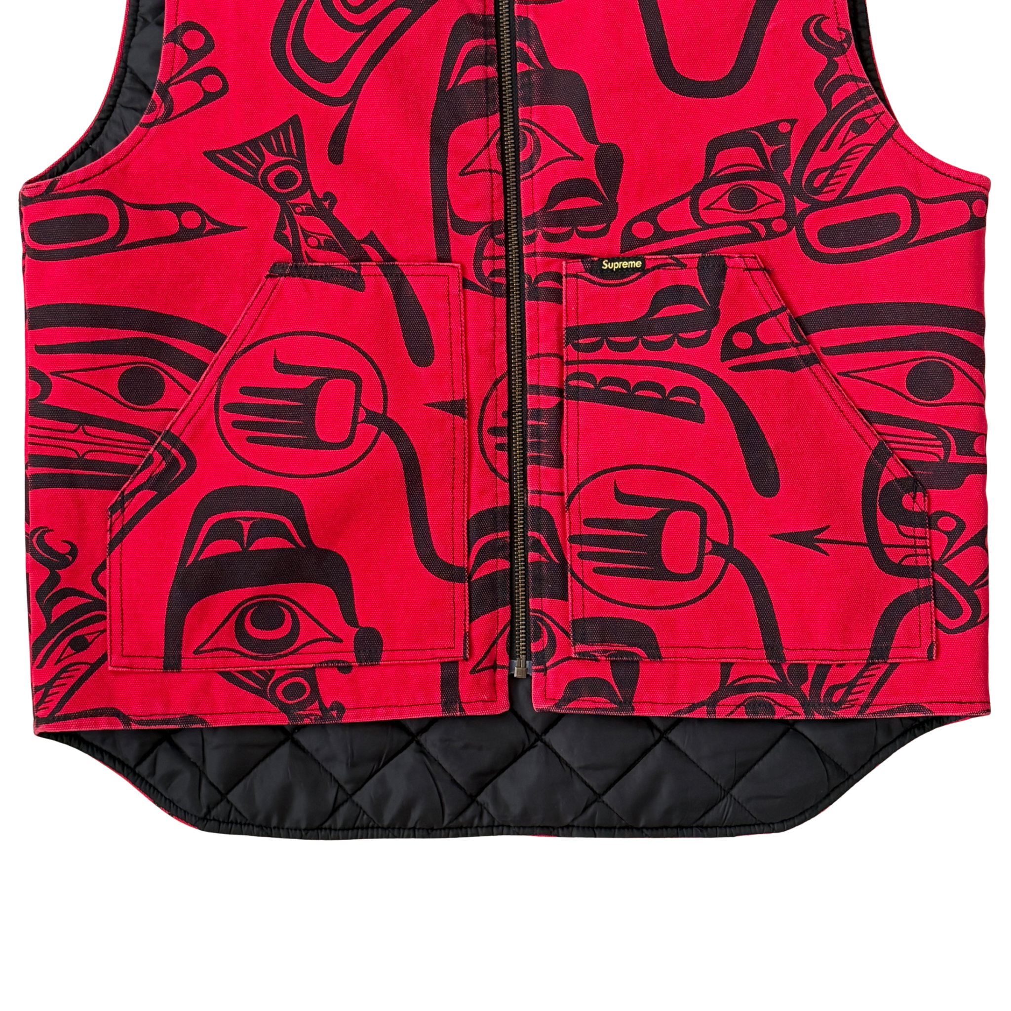 Supreme Haida Work Vest Red