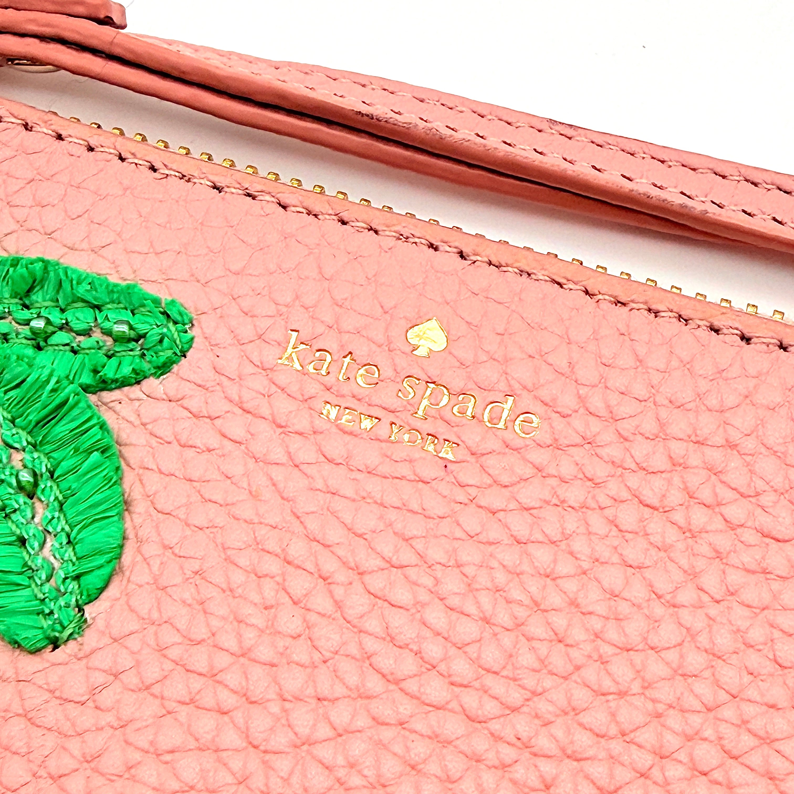 Kate Spade On Purpose Palm Tree Wristlet Pink