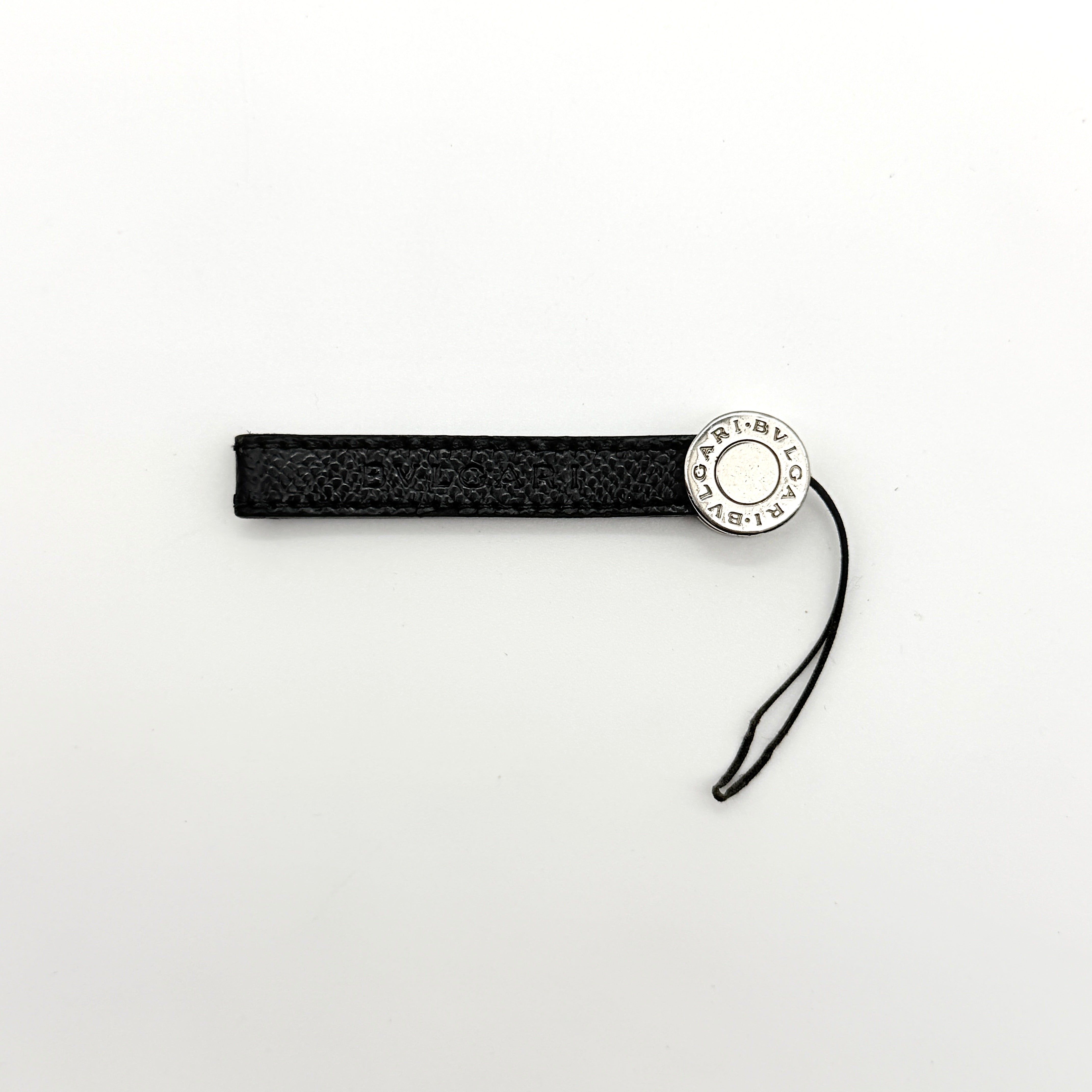 Bvlgari B-Zero1 Leather Phone Charm Black