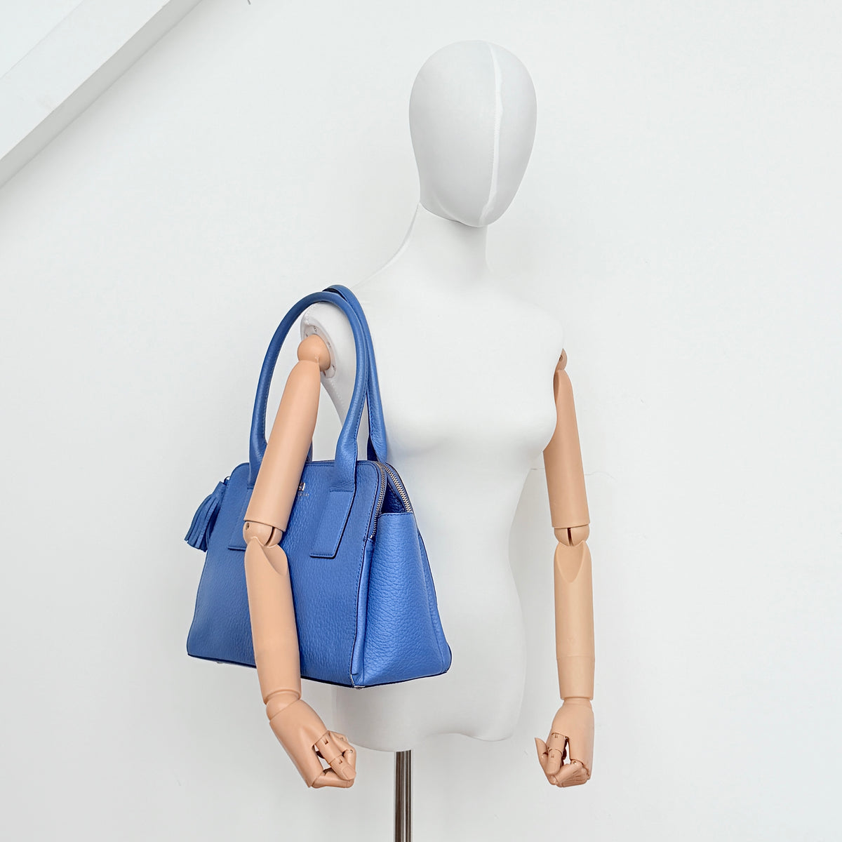 Kate Spade New York Southport Avenue Lydia Satchel Handbag Blue