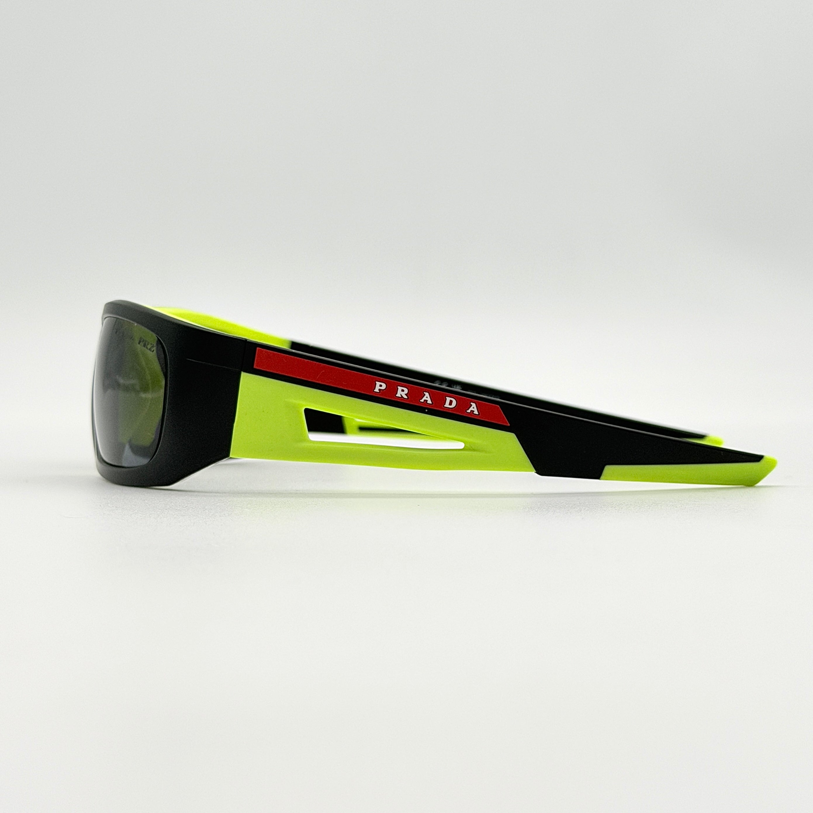 Prada Linea Rossa Impavid SPS02Y Sunglasses Neon Yellow/Black