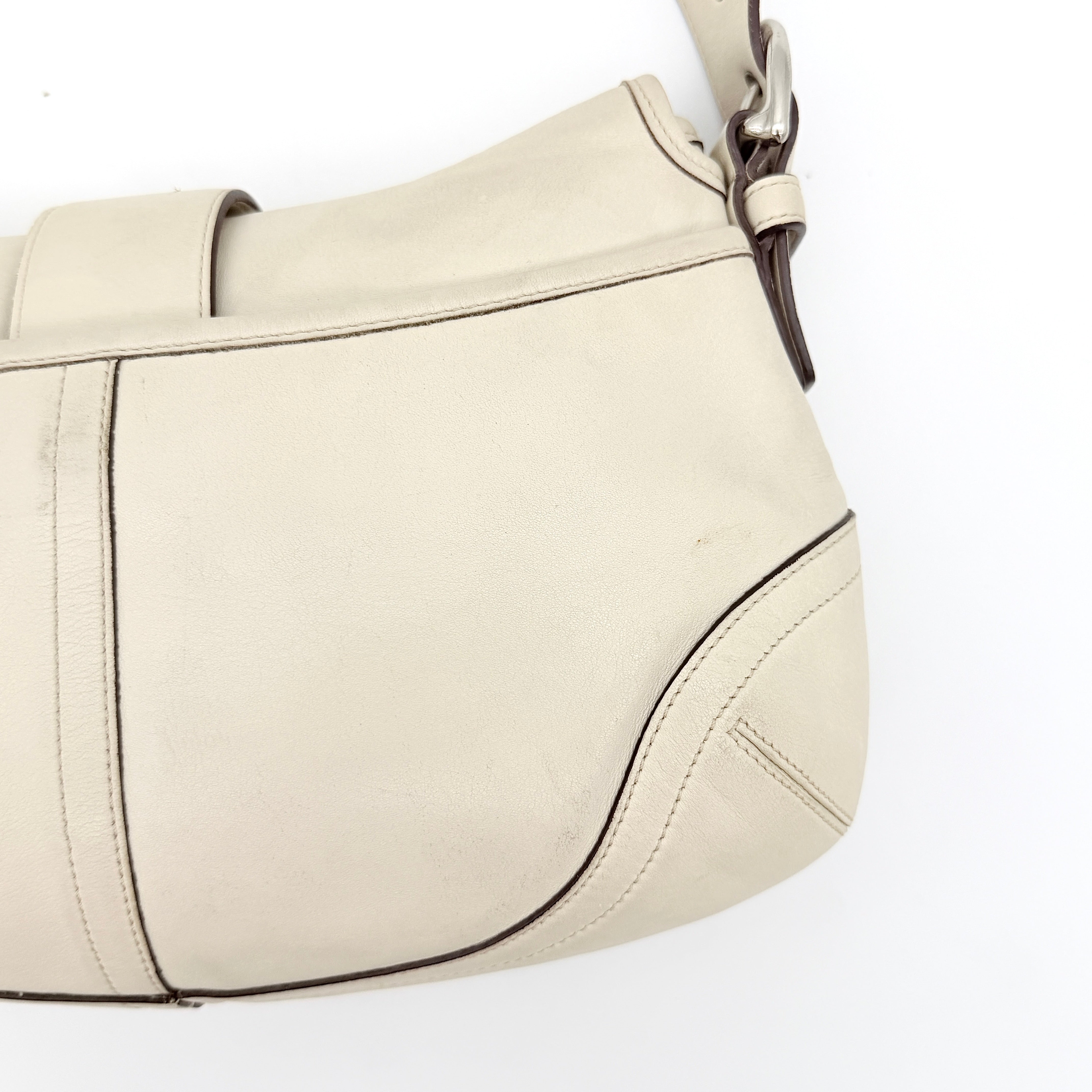 Coach Y2K Signature Soho Shoulder Bag Ivory