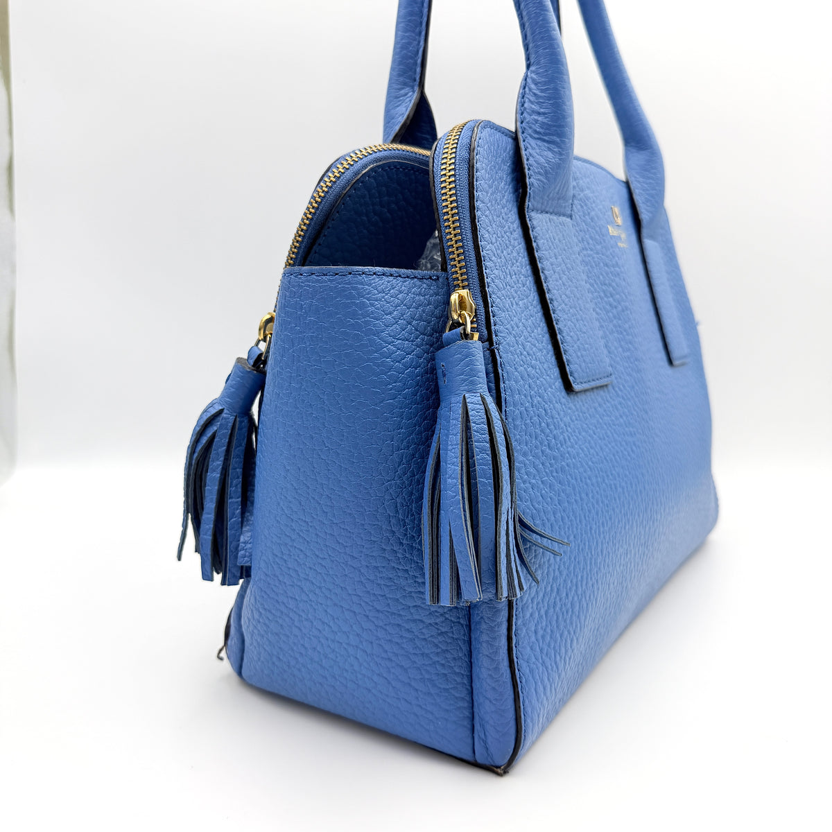 Kate Spade New York Southport Avenue Lydia Satchel Handbag Blue