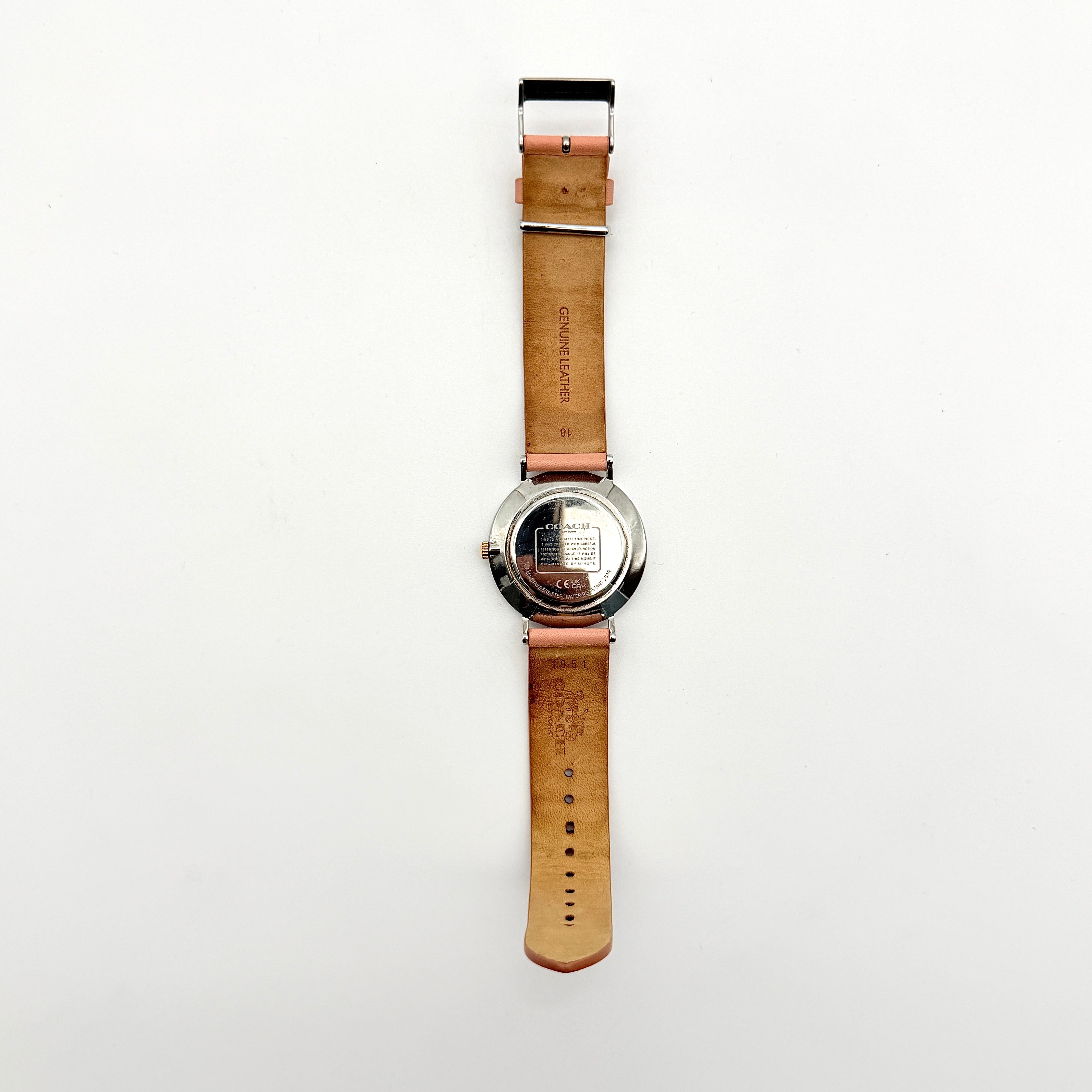 Coach Perry Watch Pink/Silver