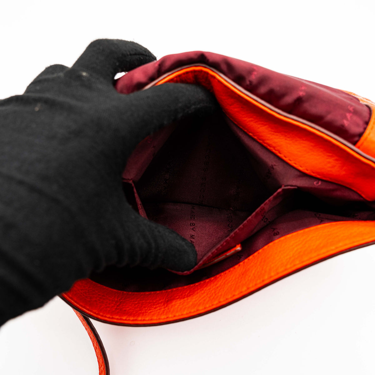 Marc Jacobs Too Hot to Handle Flap Percy Crossbody Bag Burnt Orange