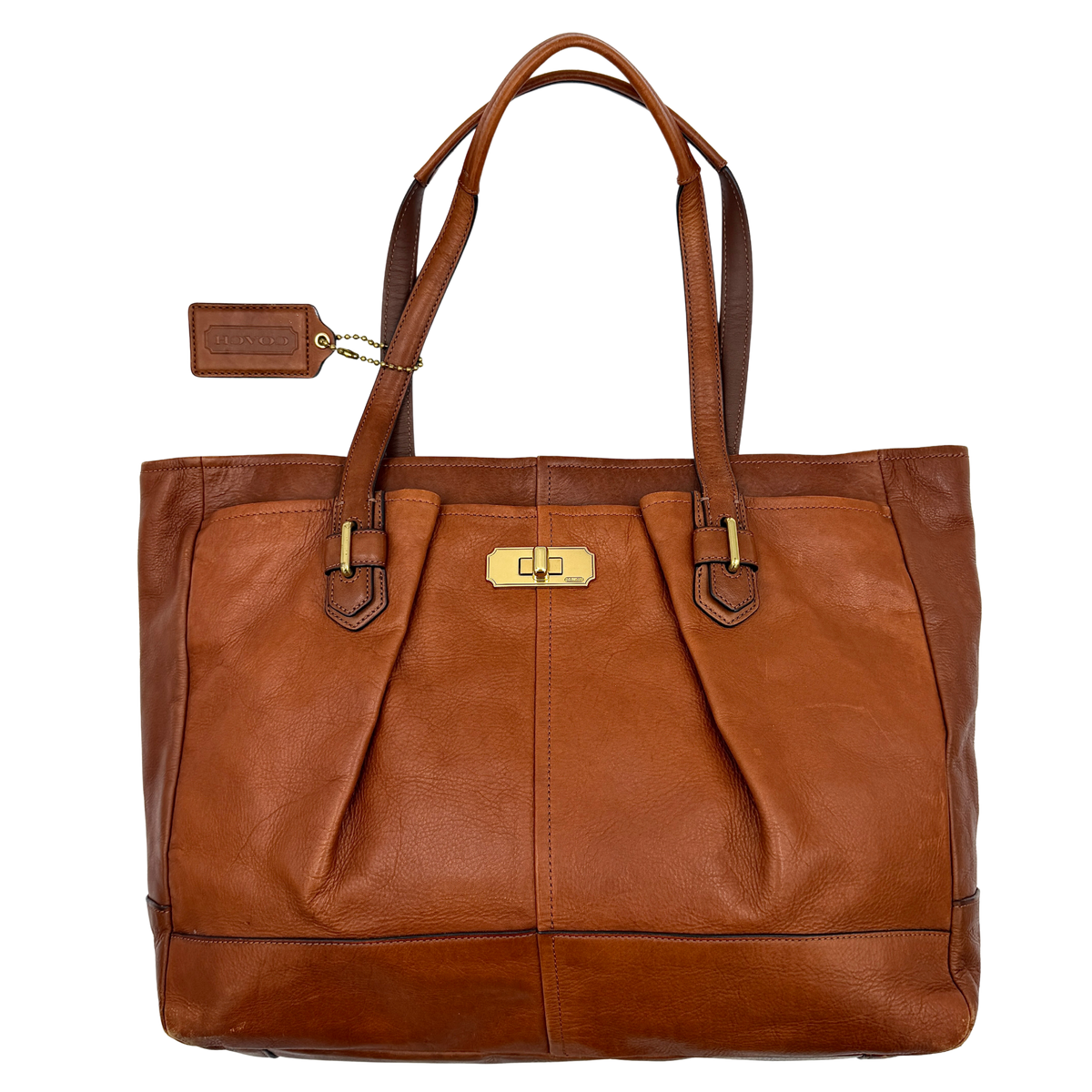 Coach Chelsea Jayden Leather Shoulder Bag Brown | Preloved Luxury 