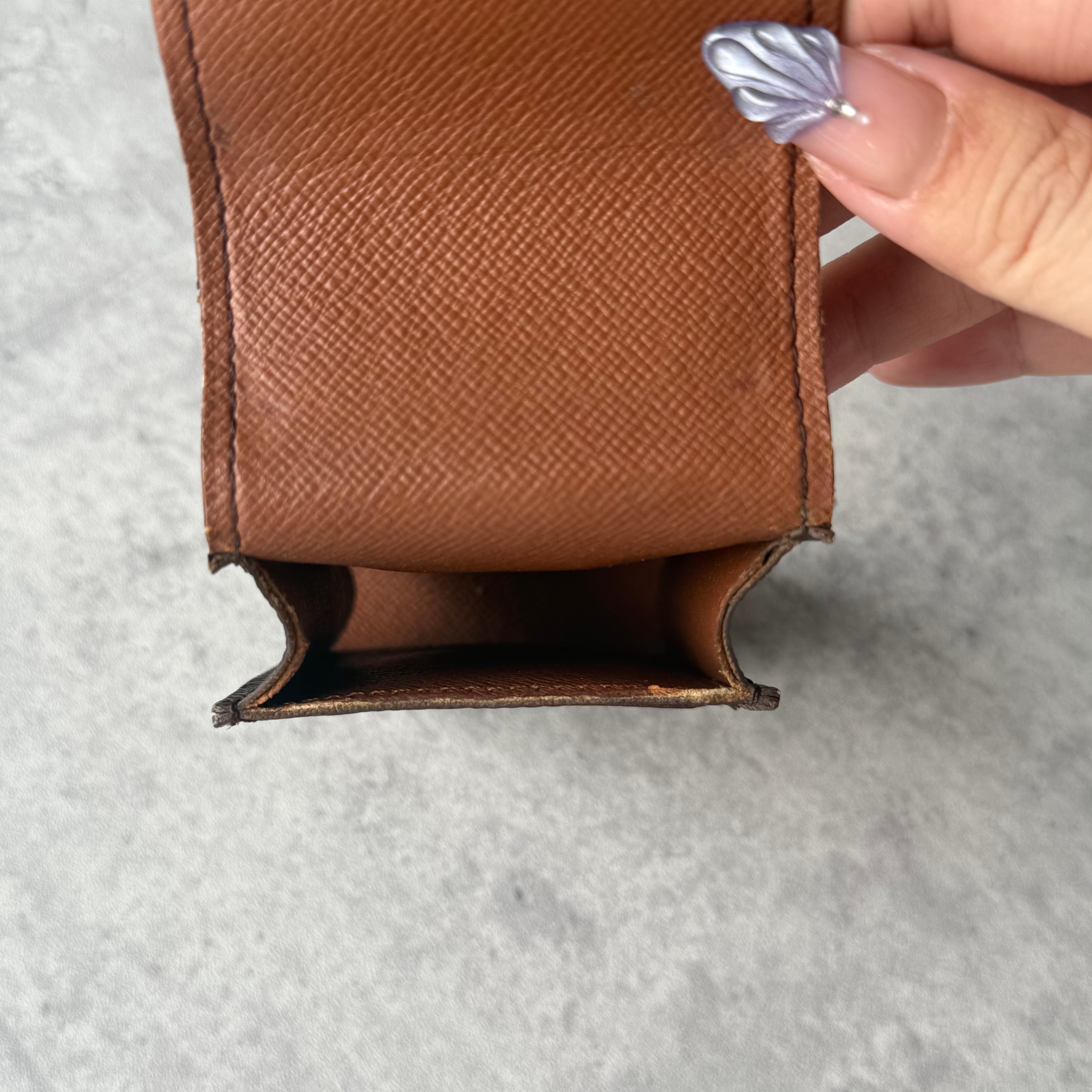 Louis Vuitton Monogram Cigarette Case Brown