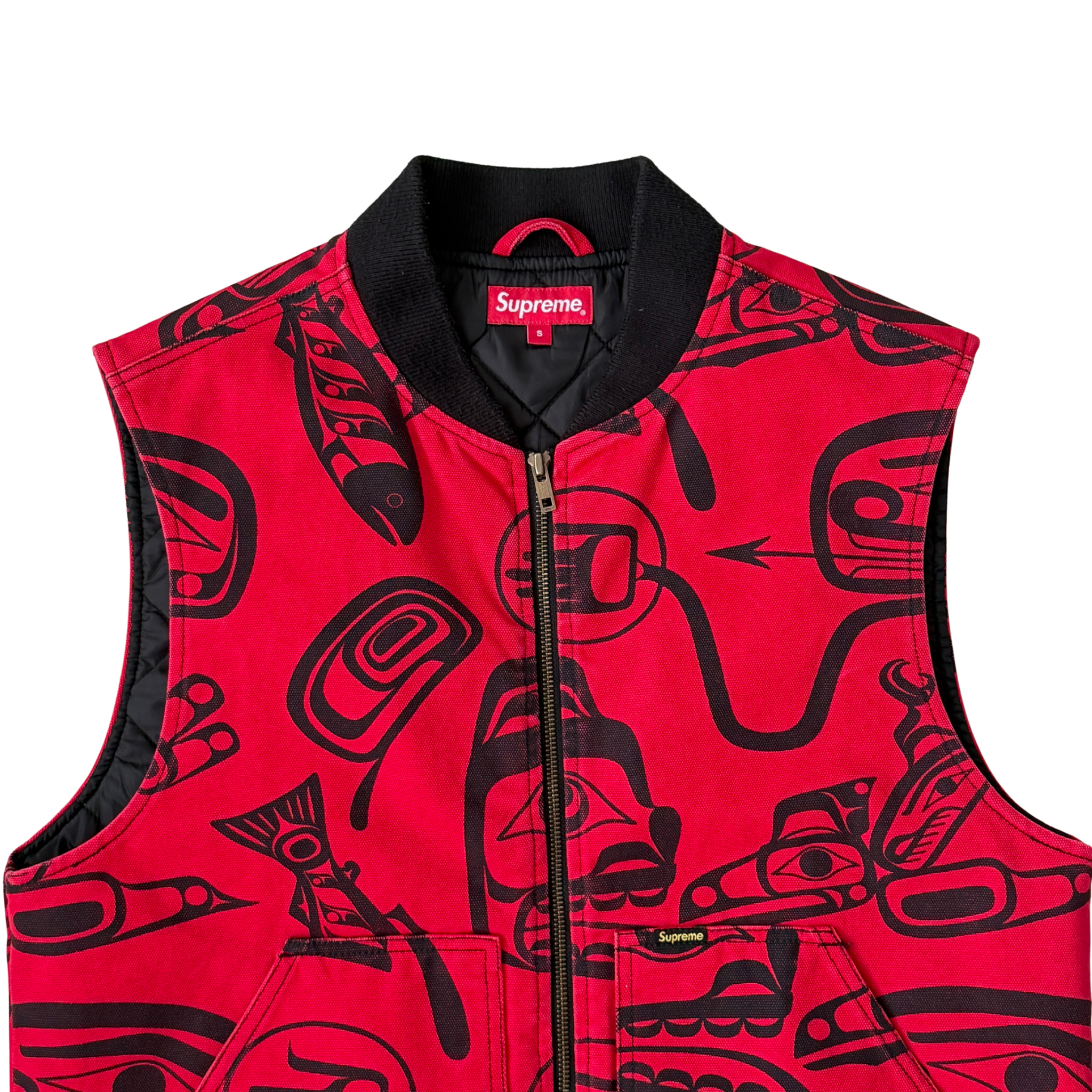 Supreme Haida Work Vest Red