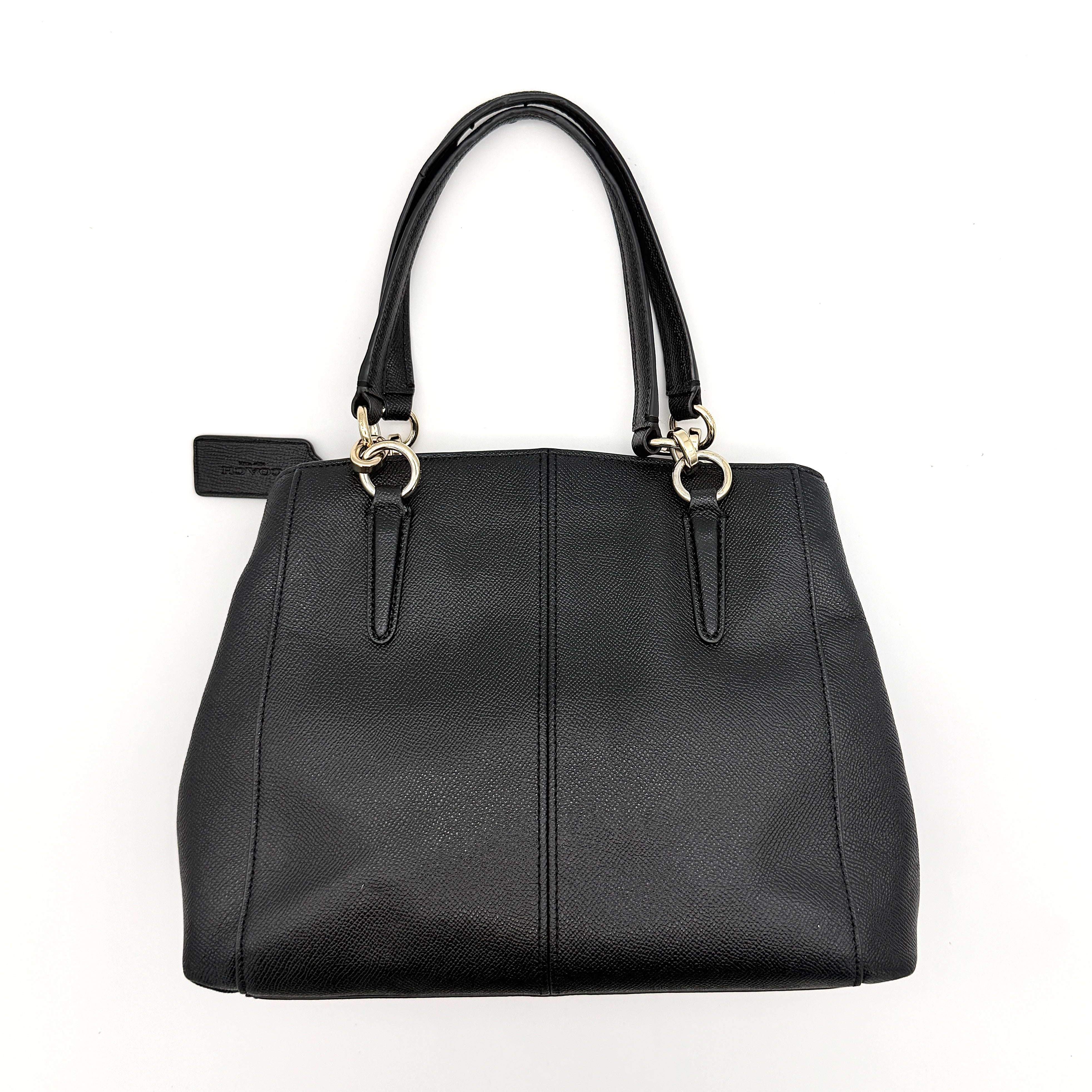 Coach 2Way Minetta Satchel Handbag Black