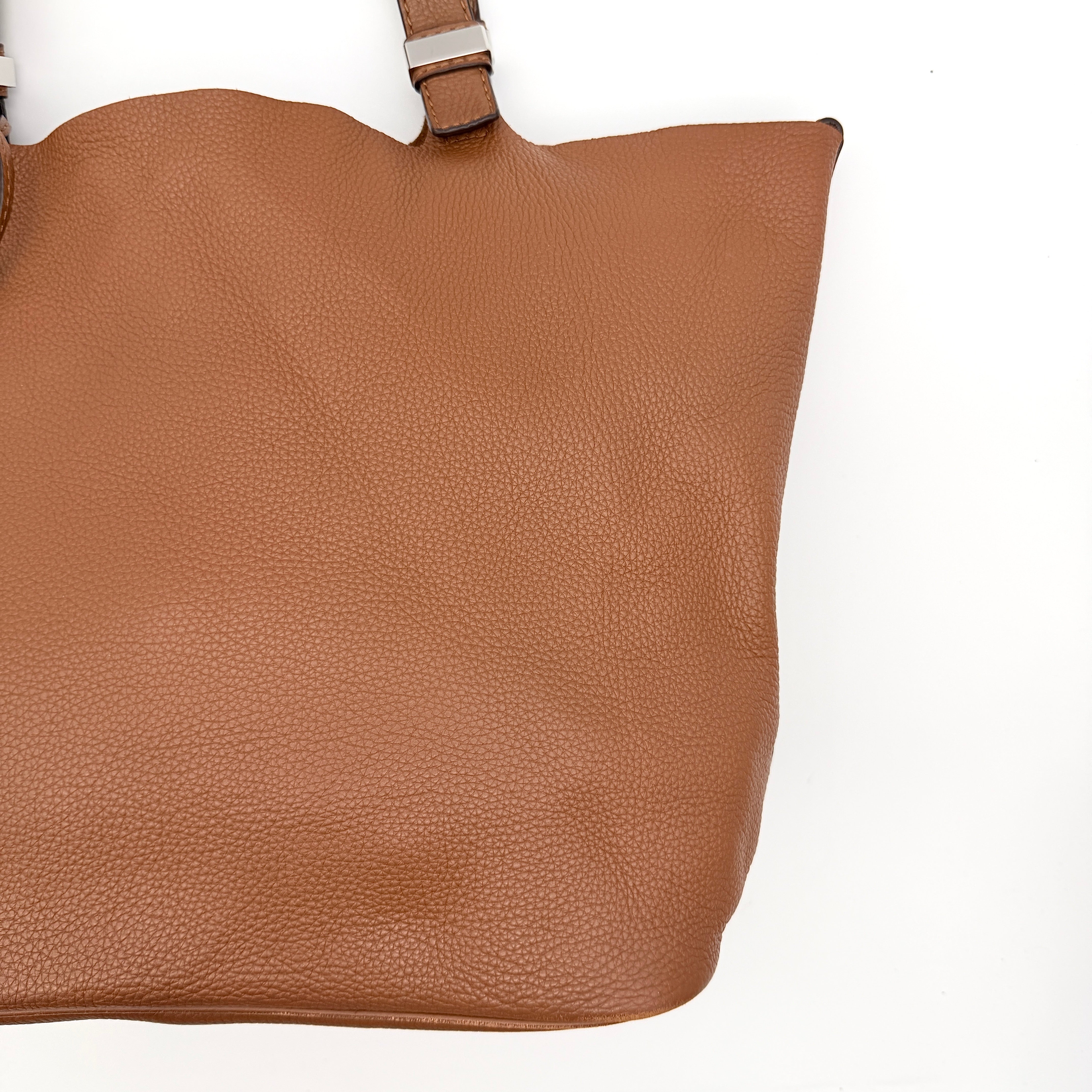 Michael Kors Leather Tote Bag Brown