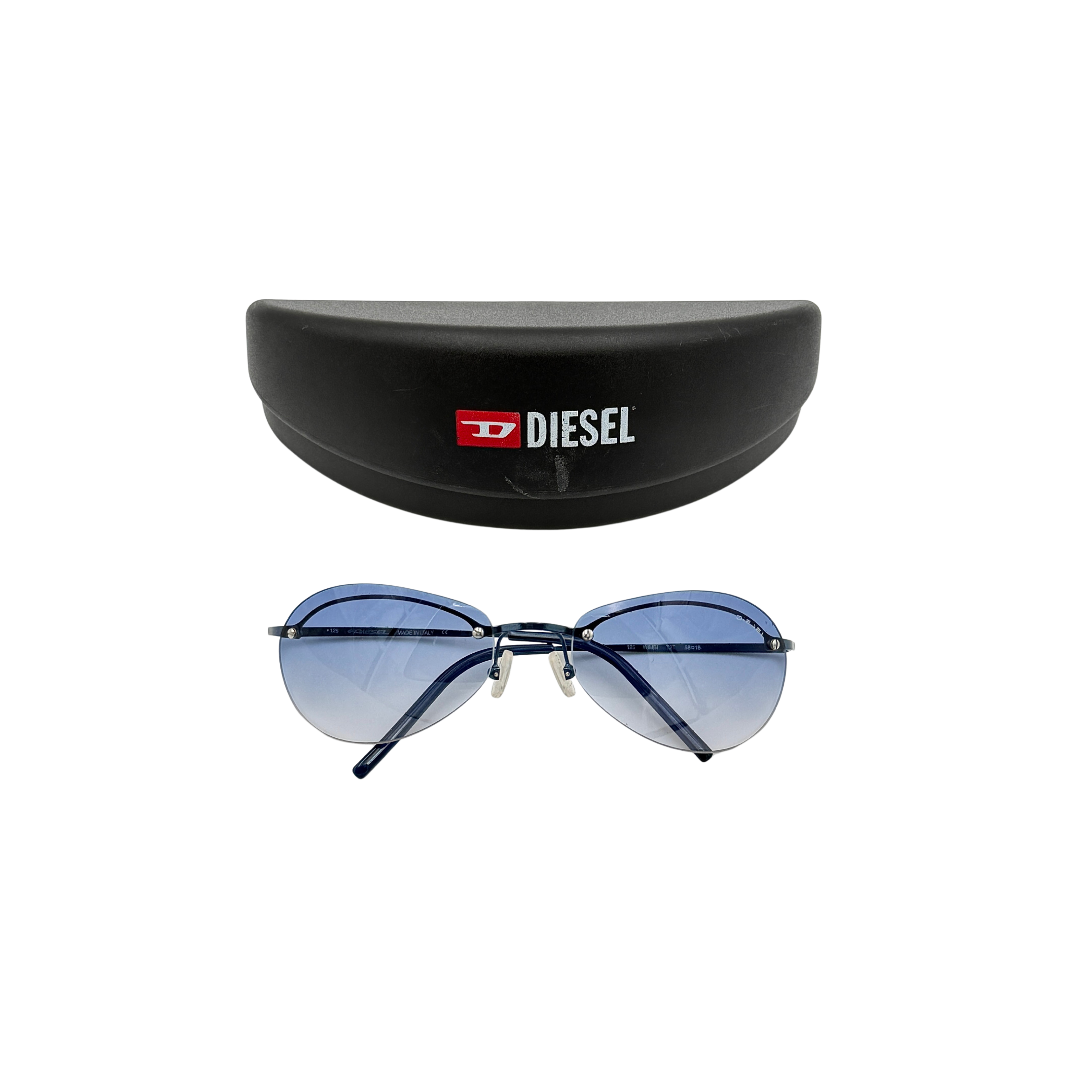 Diesel WIMBI Blue Gradient Sunglasses