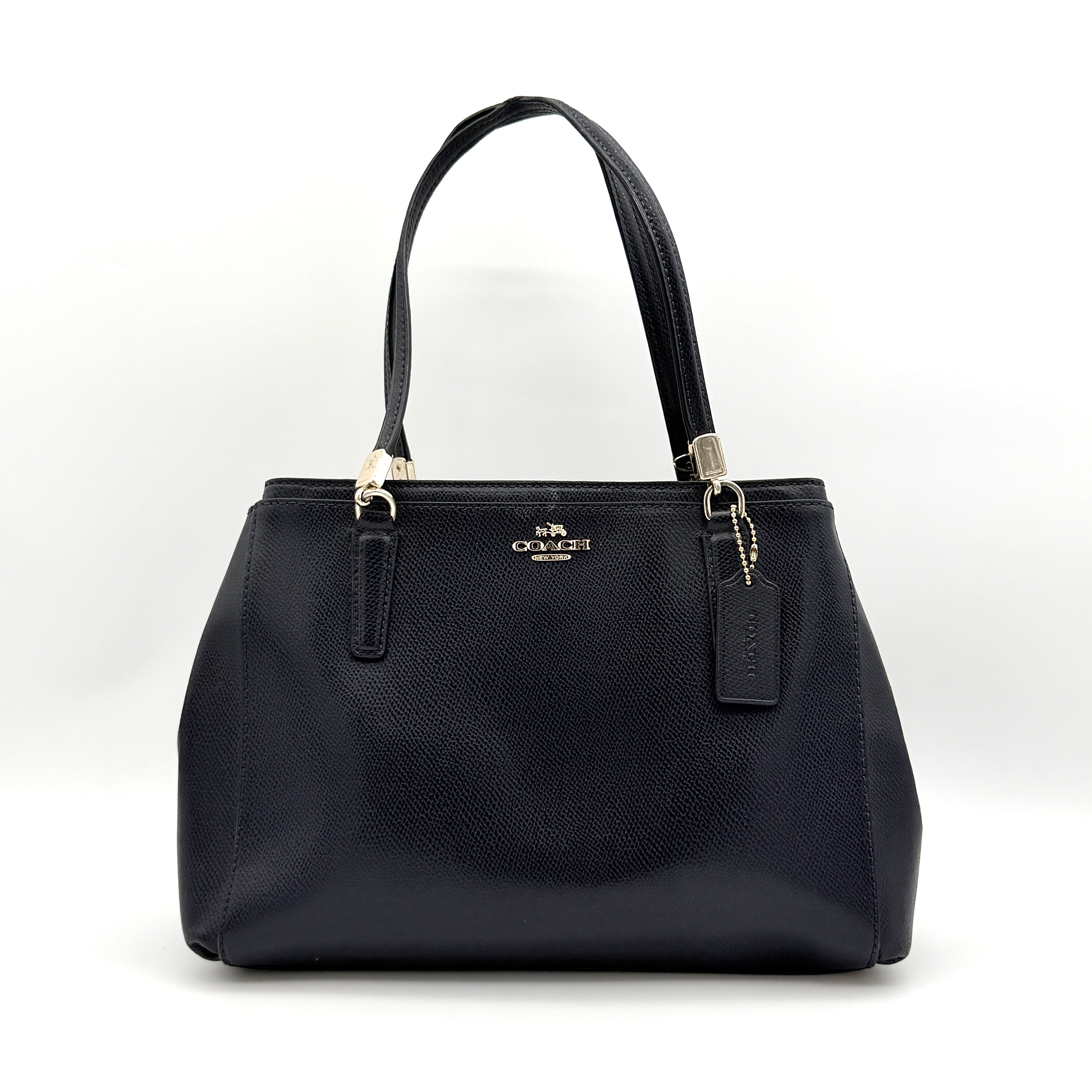 Coach 2Way Christie Carryall Handbag Black