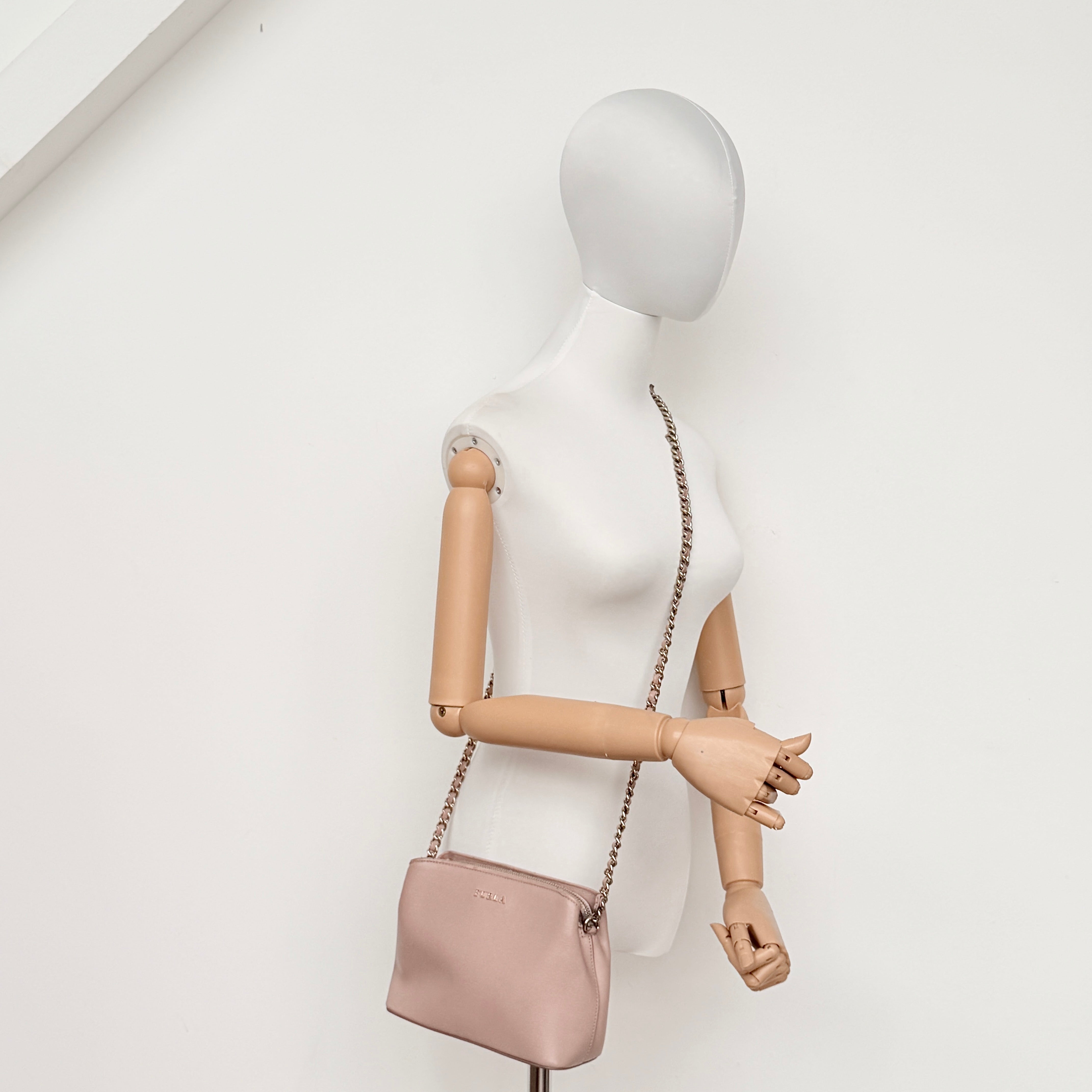 Furla Tessa Crossbody Bag Pink