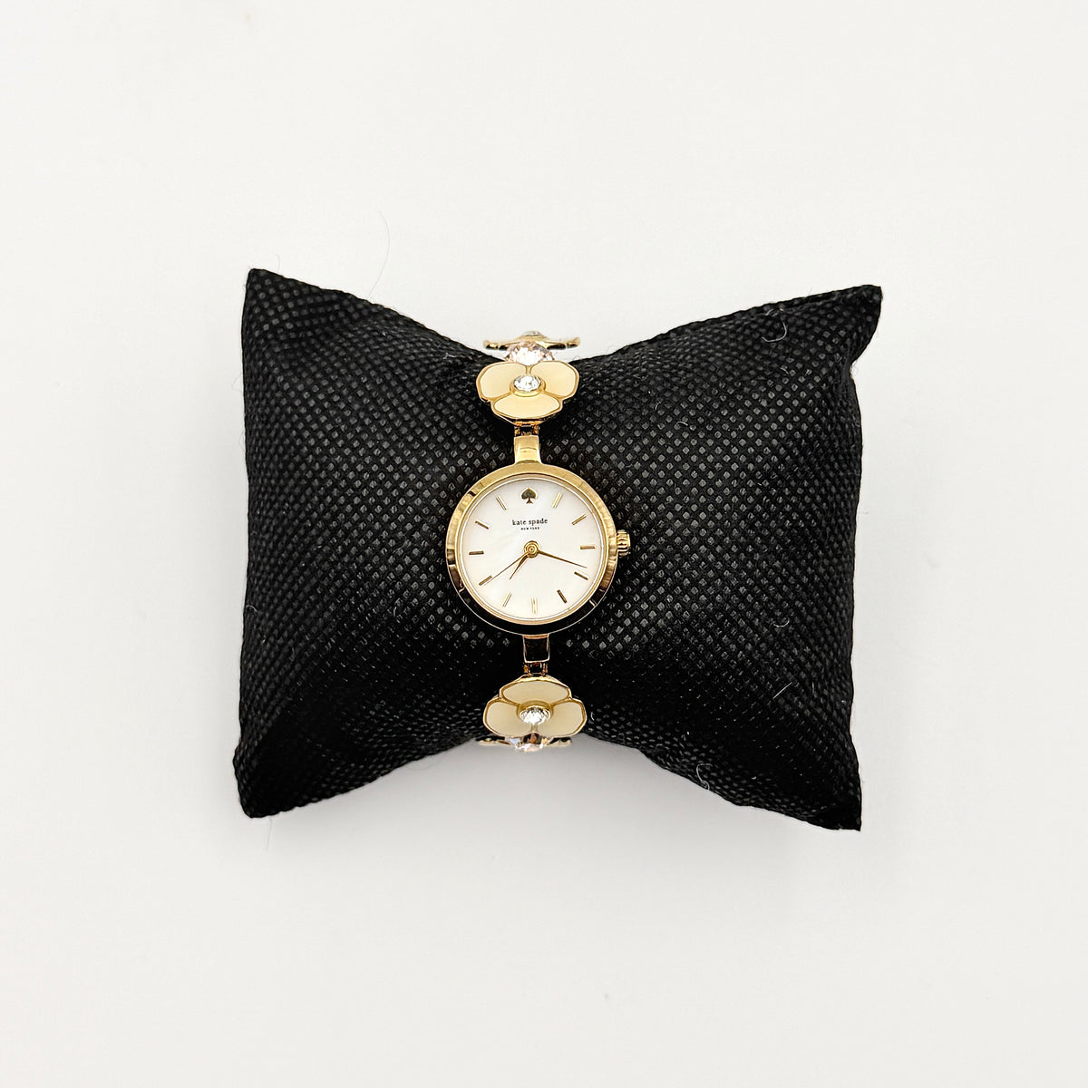 Kate Spade New York Monroe Floral Bracelet Watch Gold
