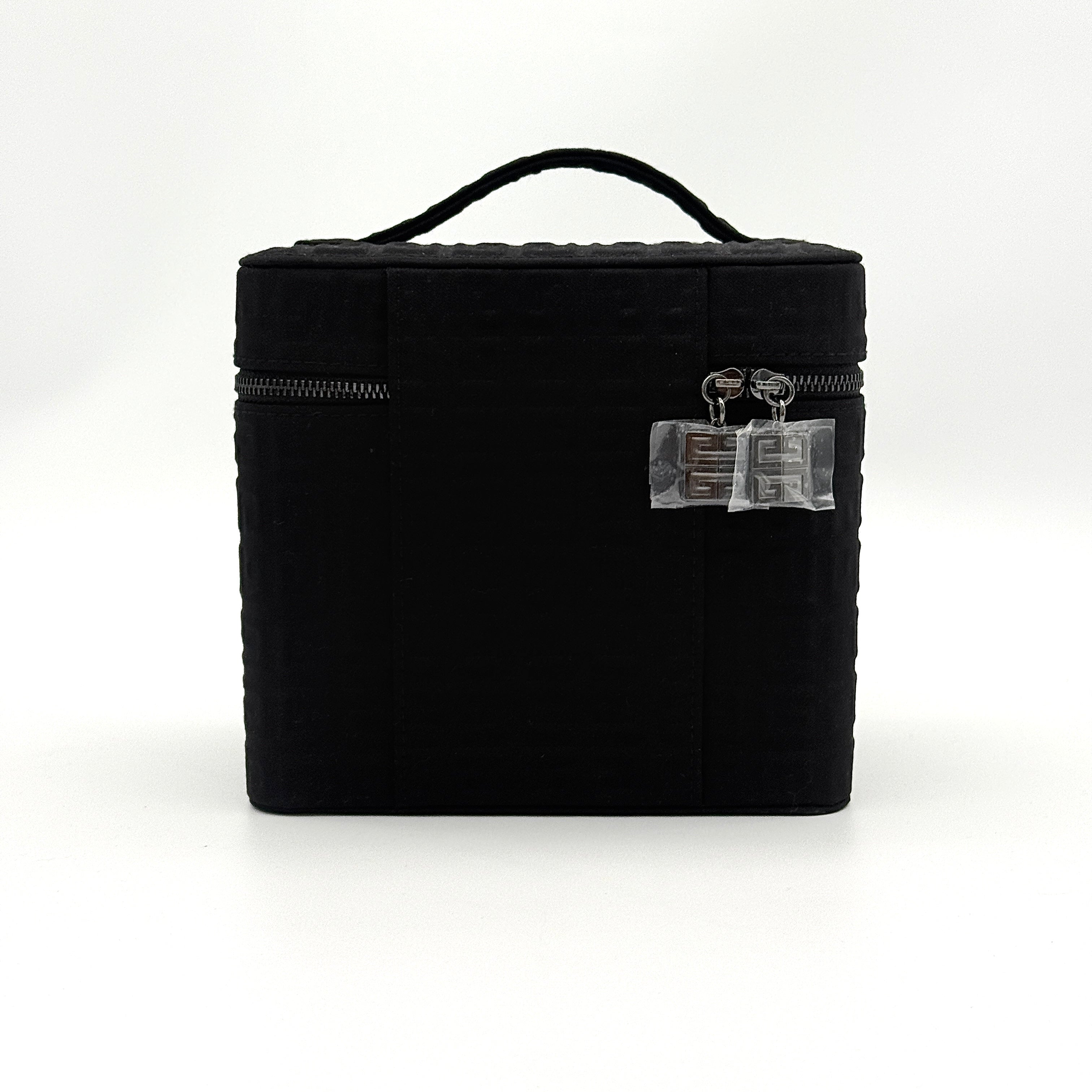 Givenchy 4G Monogram Embossed Logo Vanity Bag Black