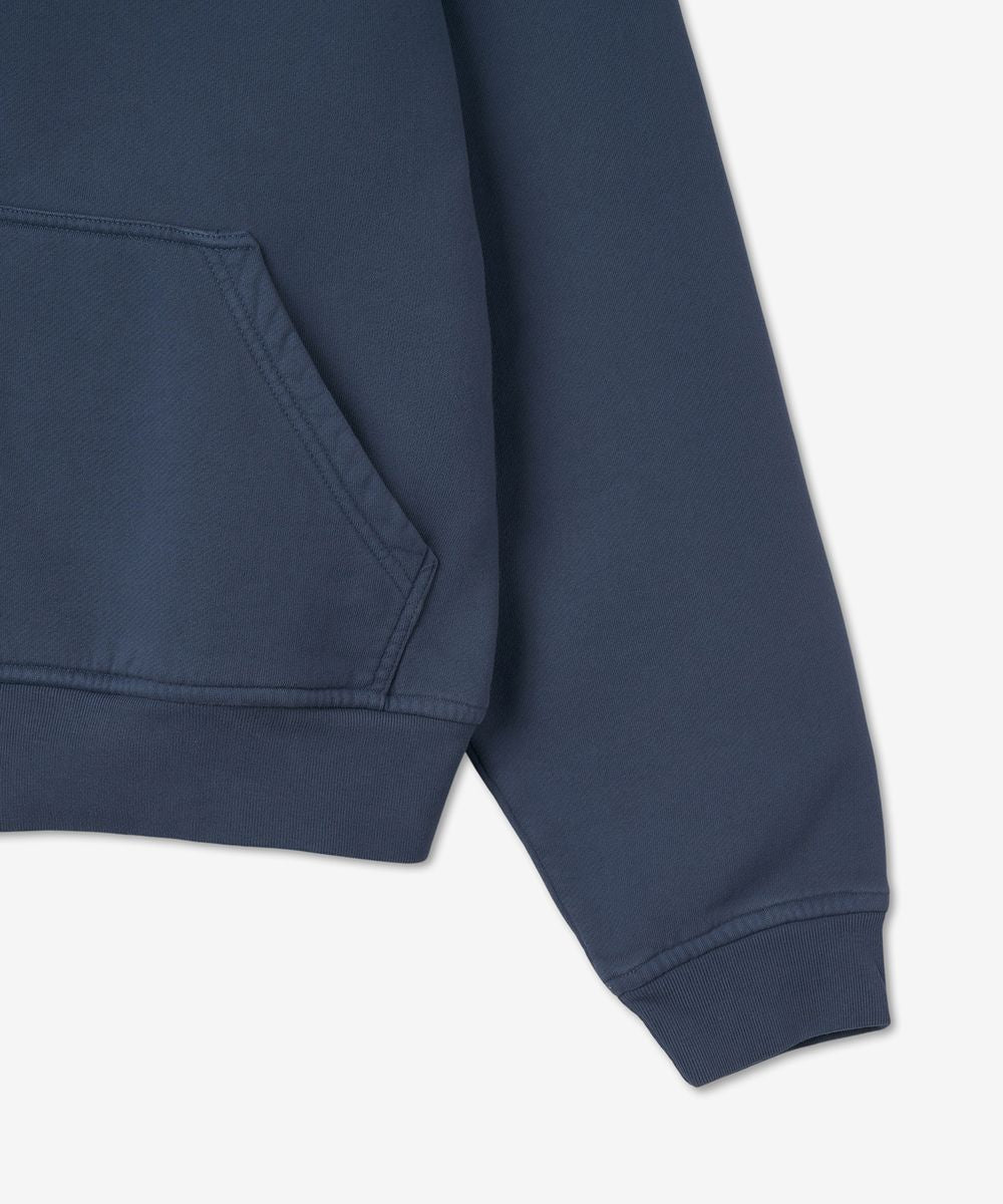 Rhude Blue Embroidered Hoodie
