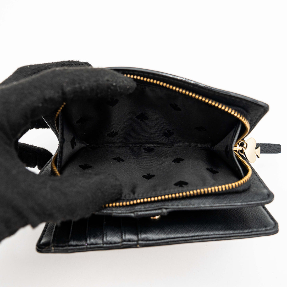 Kate Spade New York Jazz Things Up Cat Wallet Black/Multi
