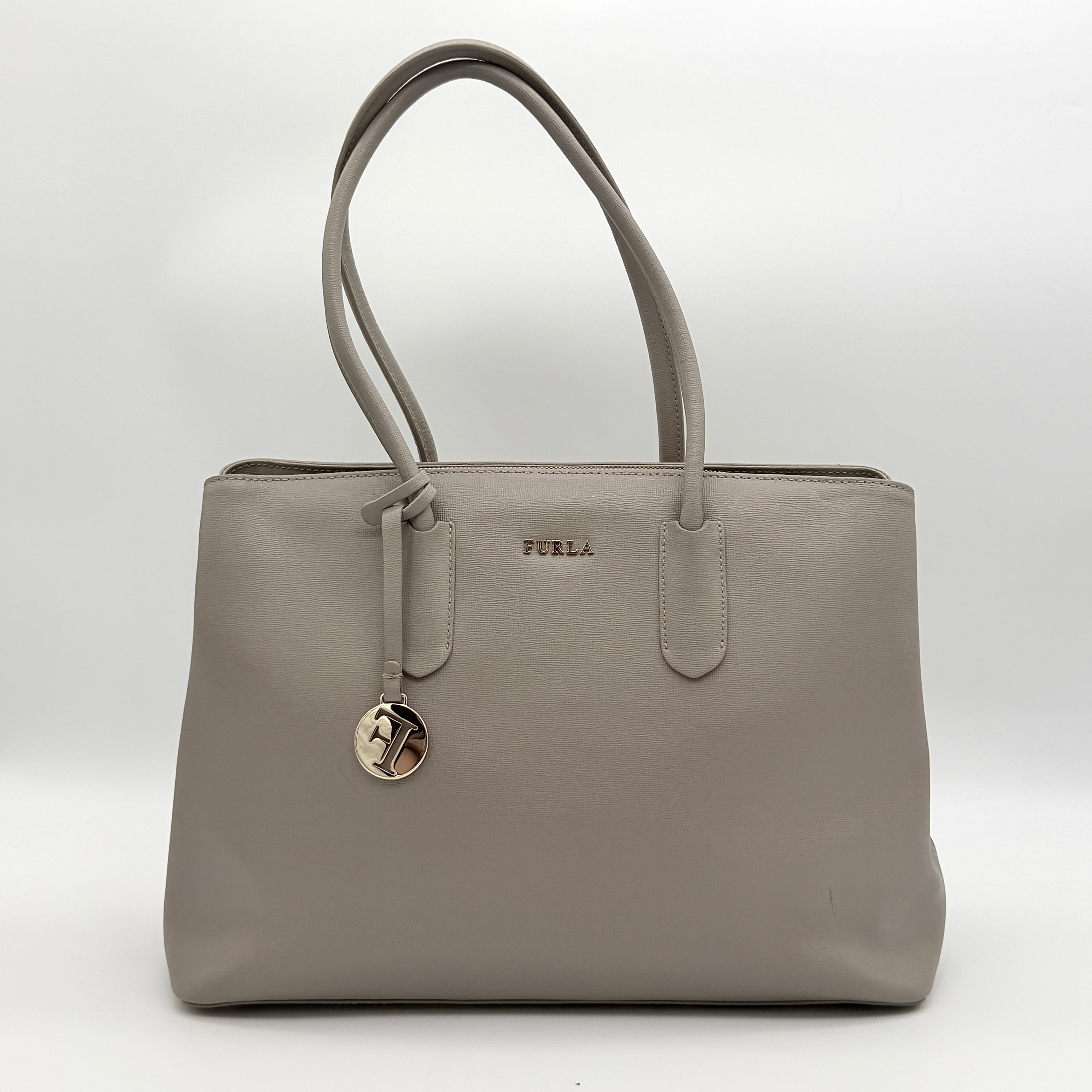Furla Tessa Handbag Grey