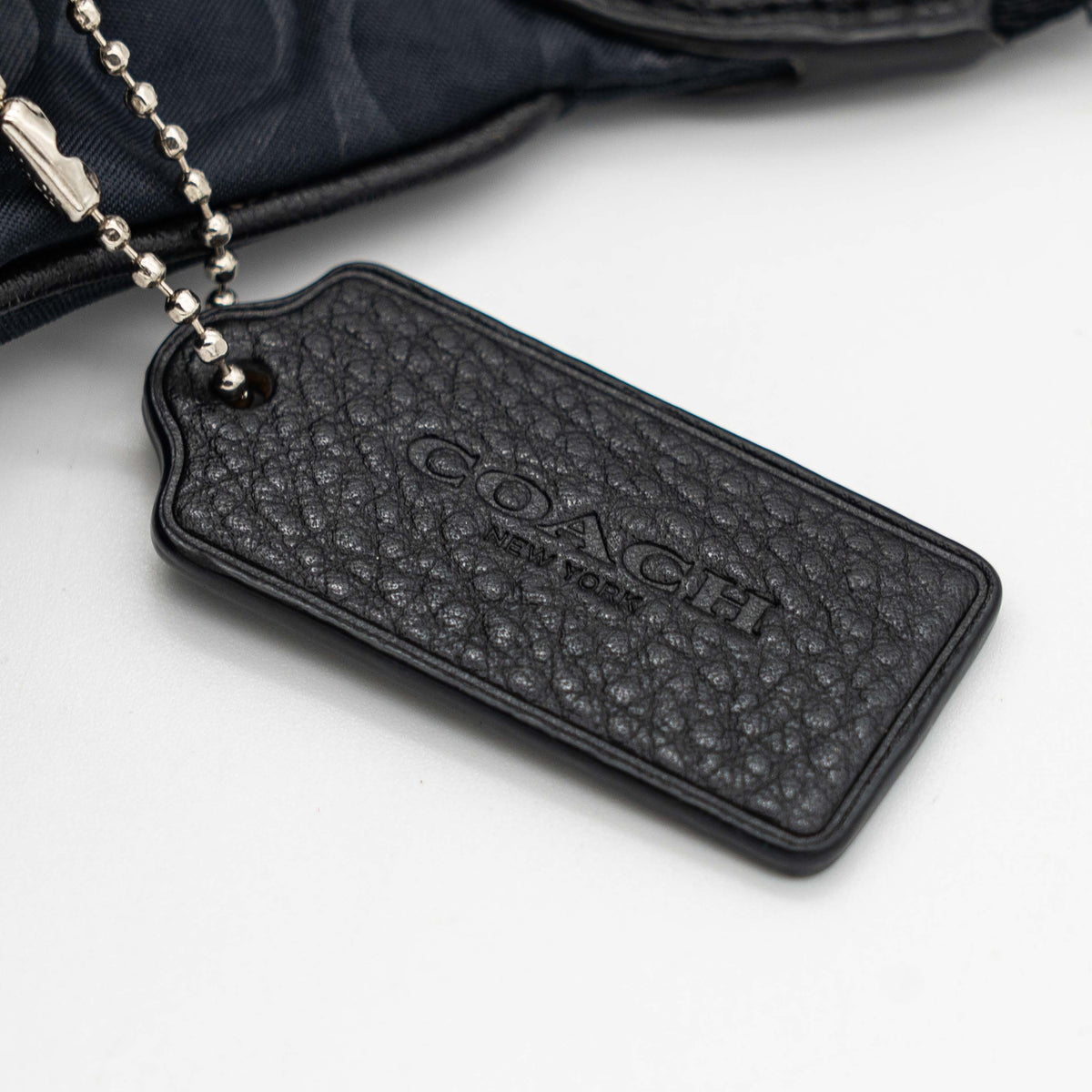 Coach Court Belt Bag Navy Blue