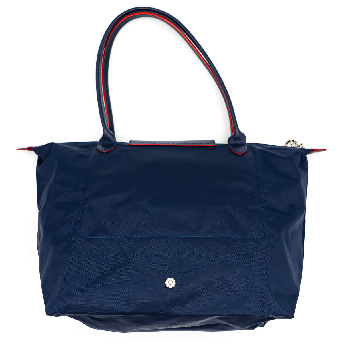 Longchamp Le Pliage Club Tote Bab Navy Blue/Red