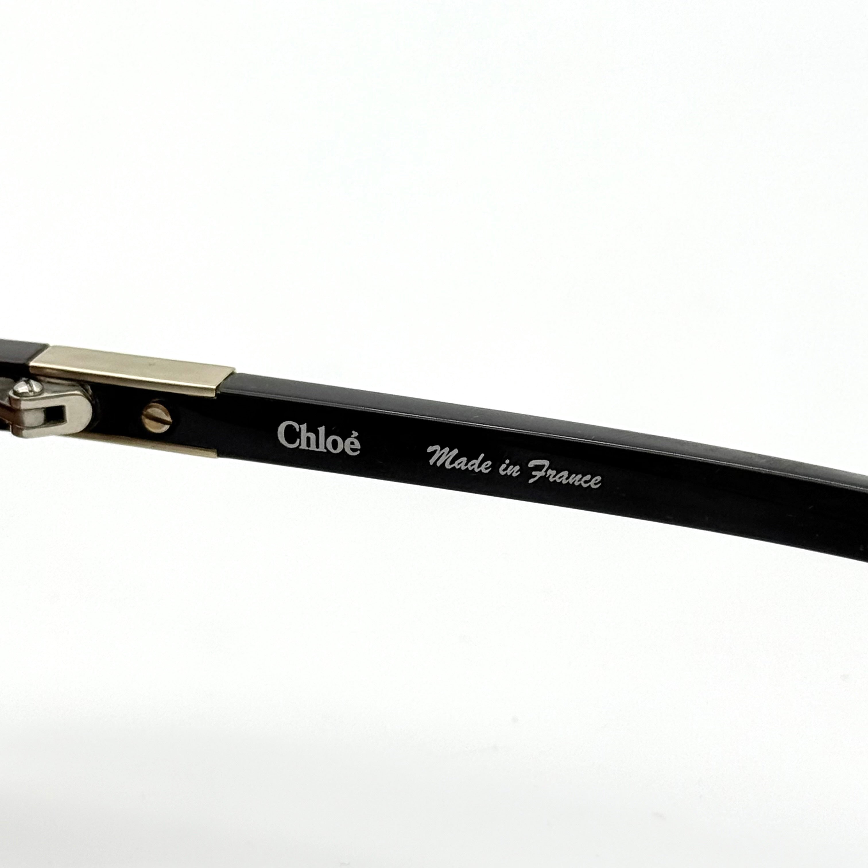 Chloe CL2119 Brown Gradient Sunglasses Gold/Black