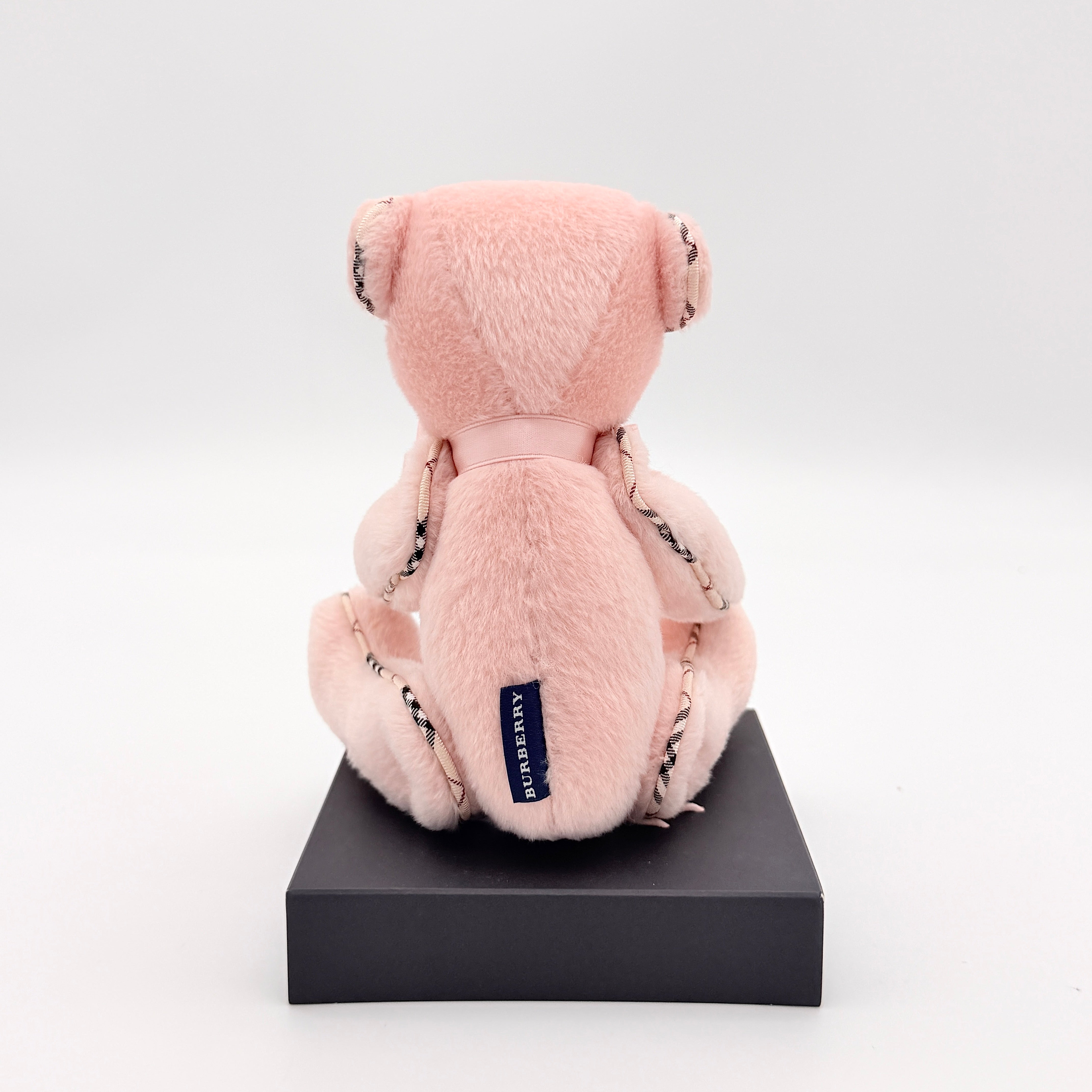 Burberry Teddy Bear Plush Set Pink (With Nova Check Scarf)