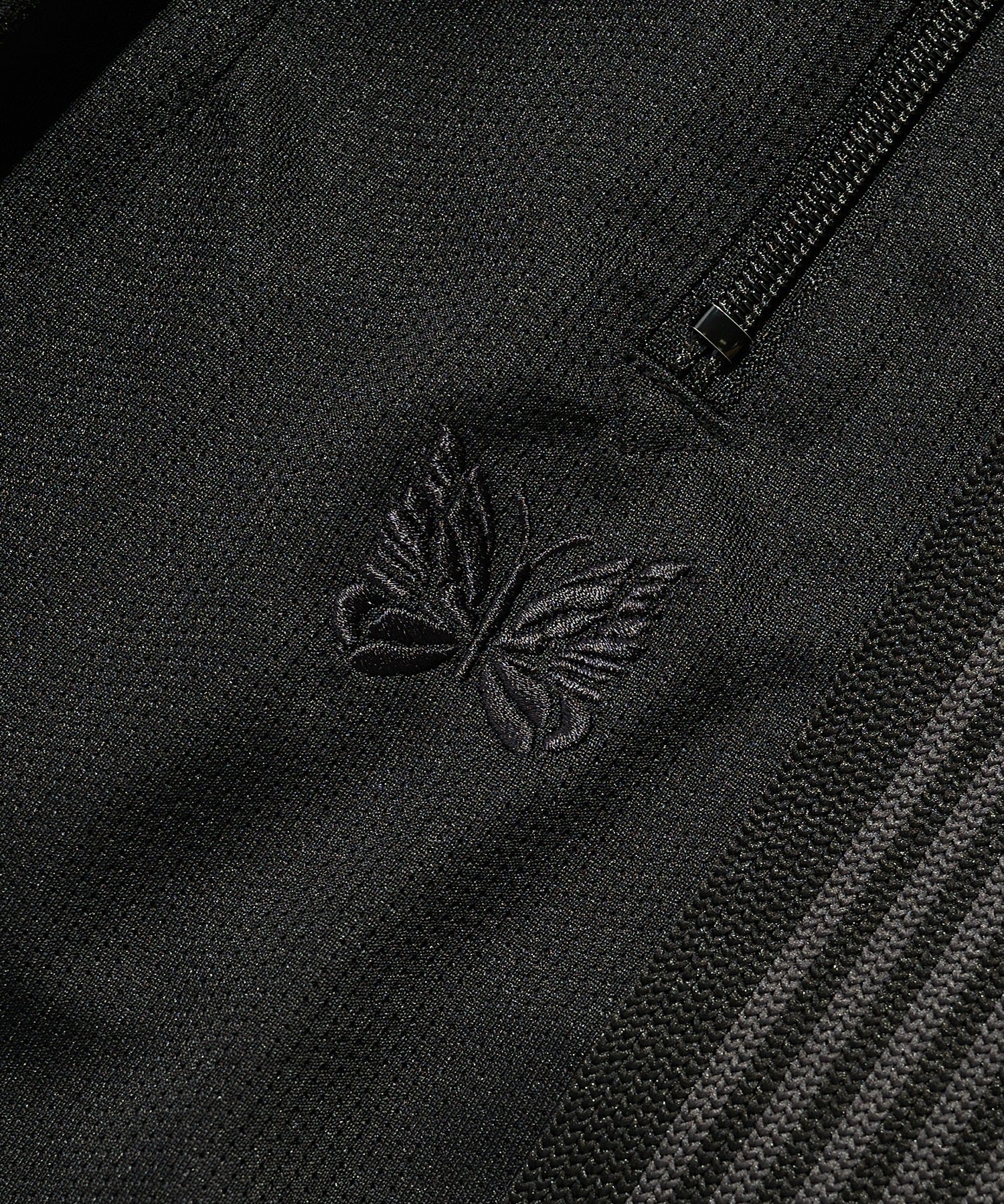 Needles H.D. Poly Mesh Track Shorts Black