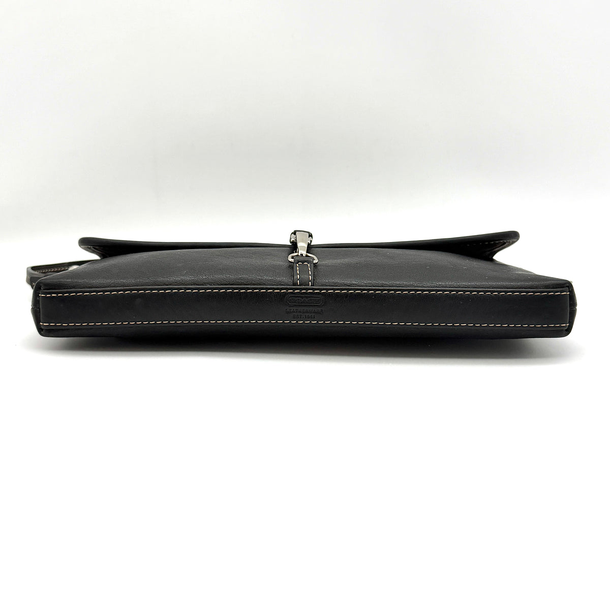 Coach Y2K Demi Clip Baguette Shoulder Bag Black