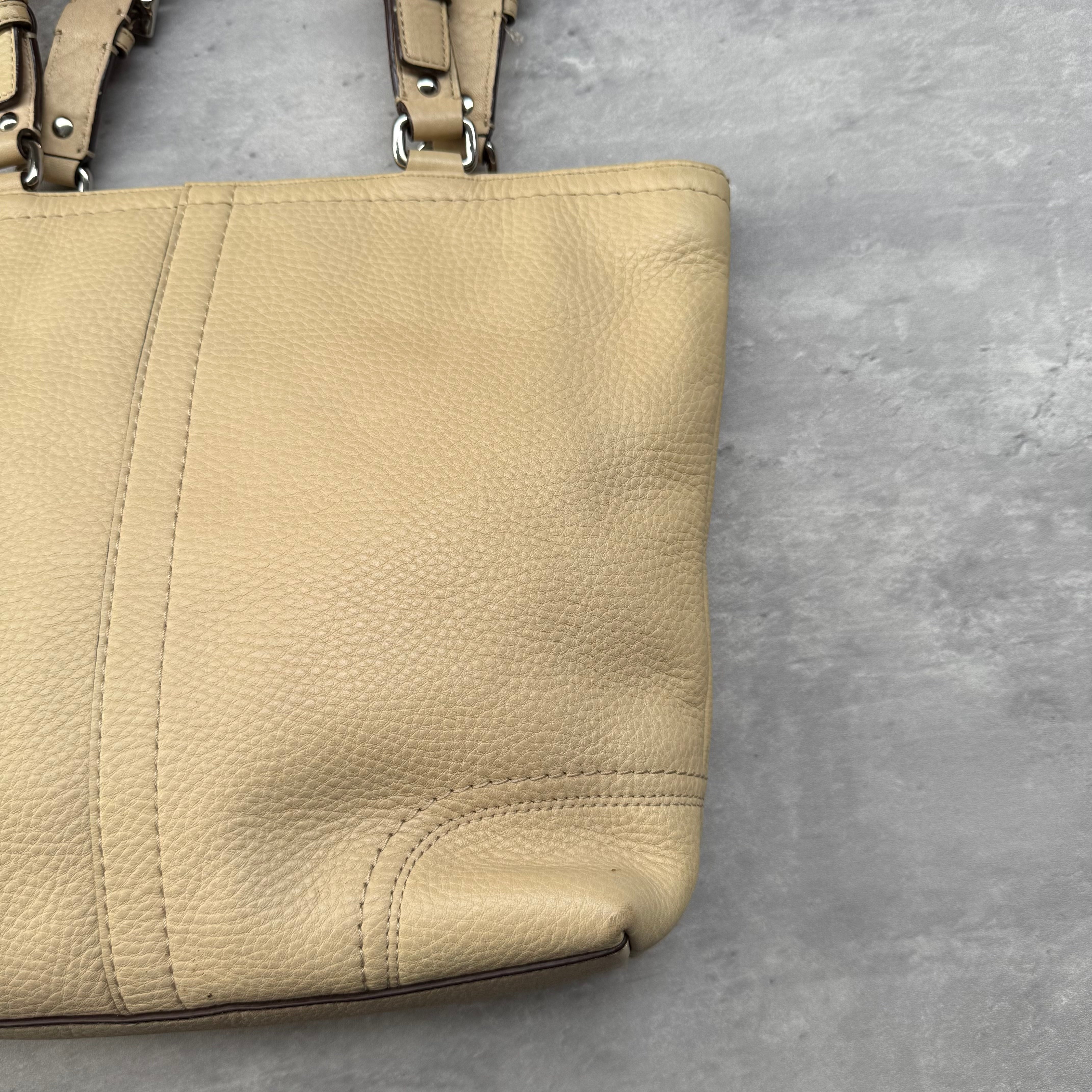 Coach Hamilton Tote Bag Cream