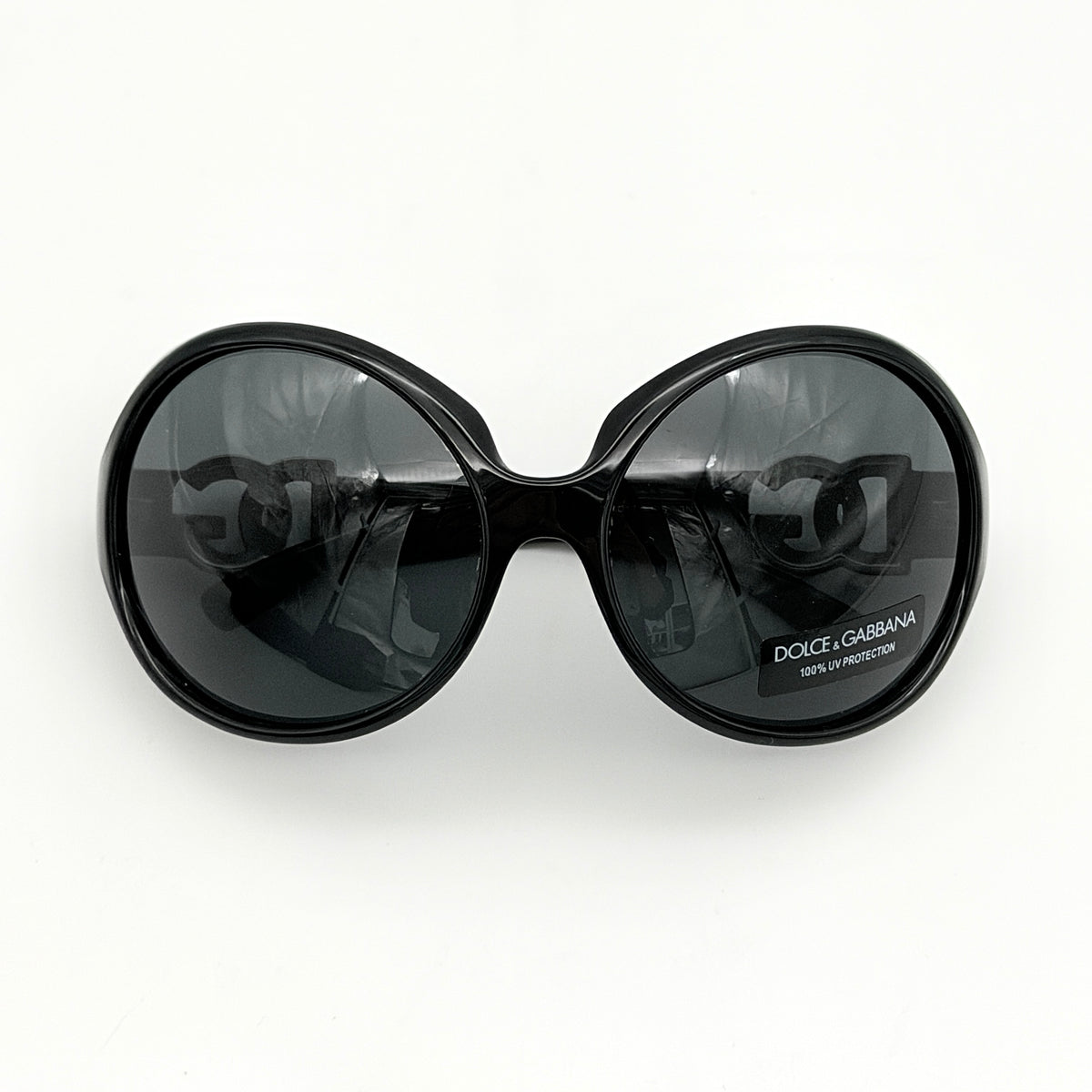 Dolce & Gabbana DG6030B DG Rhinestone Sunglasses Black