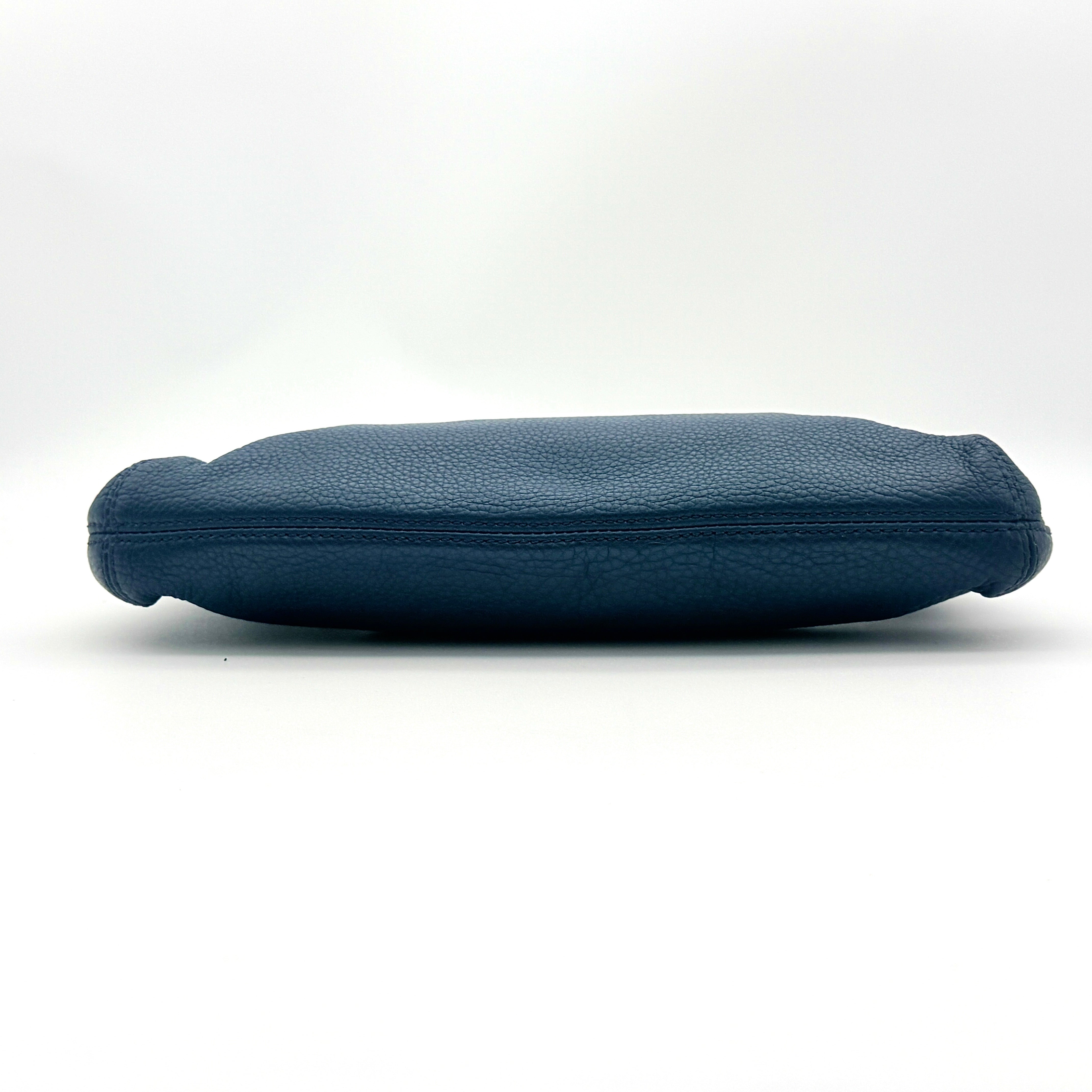 Michael Kors Berkley Clutch Bag Navy Blue